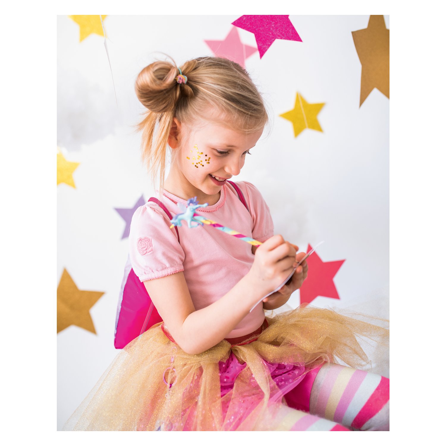 Bleistift mit Topper Einhorn Paradies – Ansicht 5