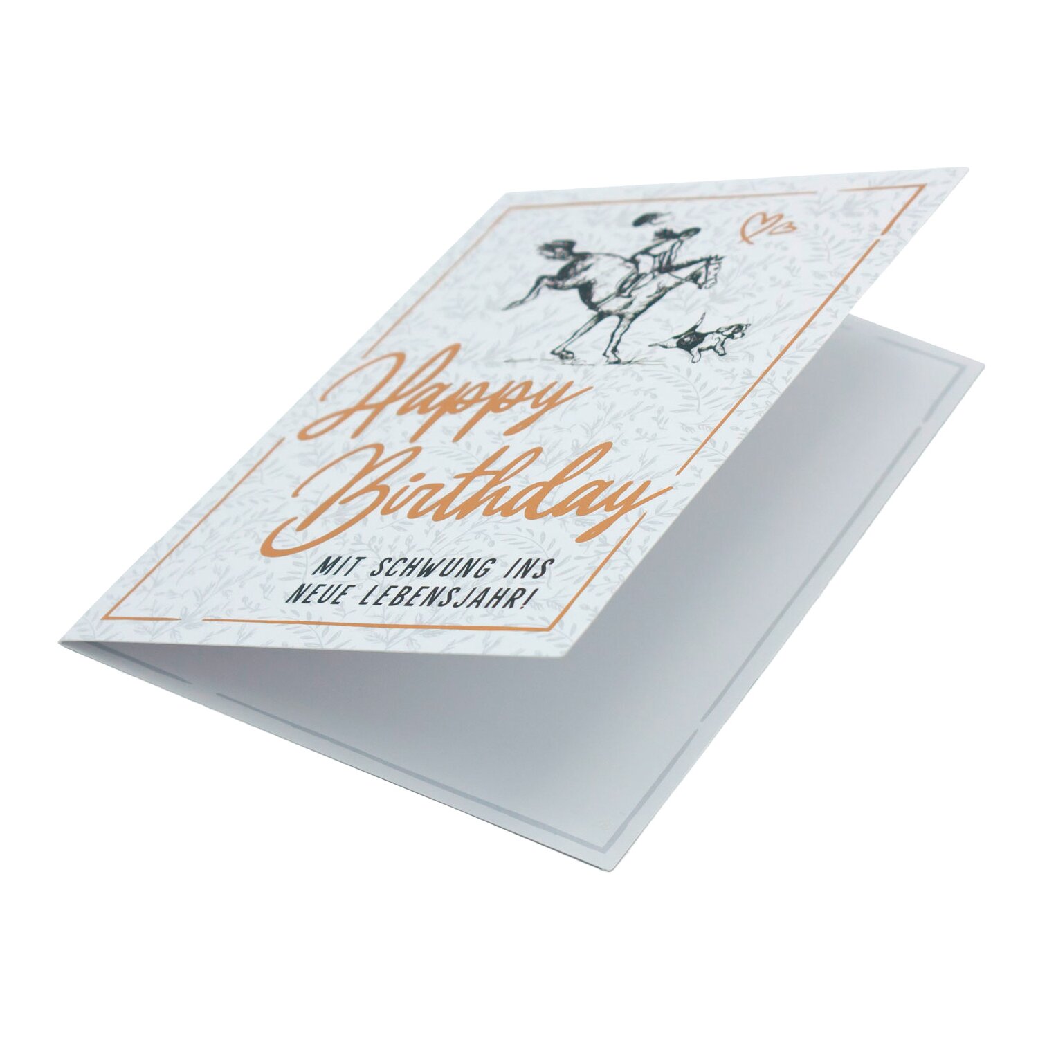 Soulhorse Grußkarte Gold – Ansicht 3