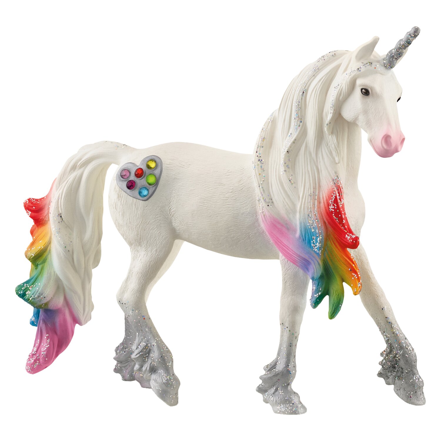 Schleich bayala Regenbogeneinhorn Hengst – Ansicht 1