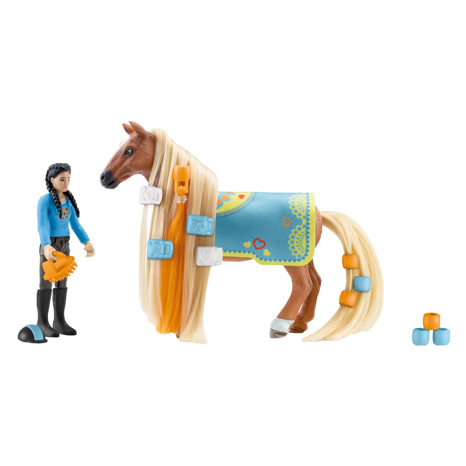Schleich HORSE CLUB Kim und Caramelo Starter Set – Ansicht 1