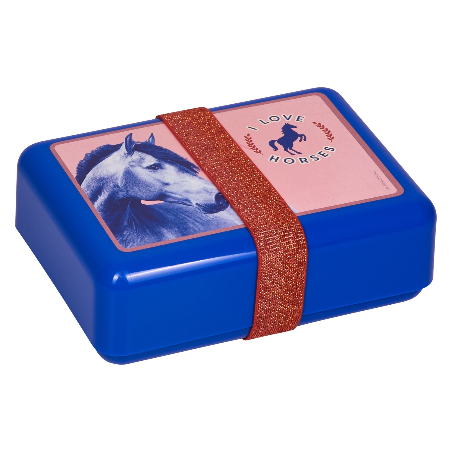 DIE SPIEGELBURG I love horses Butterbrotdose – Ansicht 1