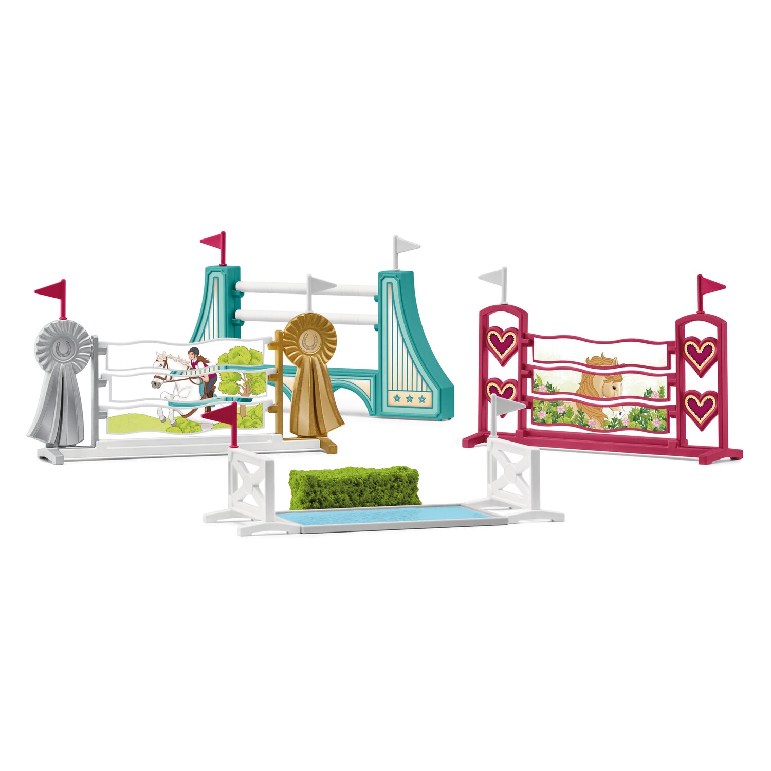 Schleich HORSE CLUB Hindernis Zubehör – Ansicht 1
