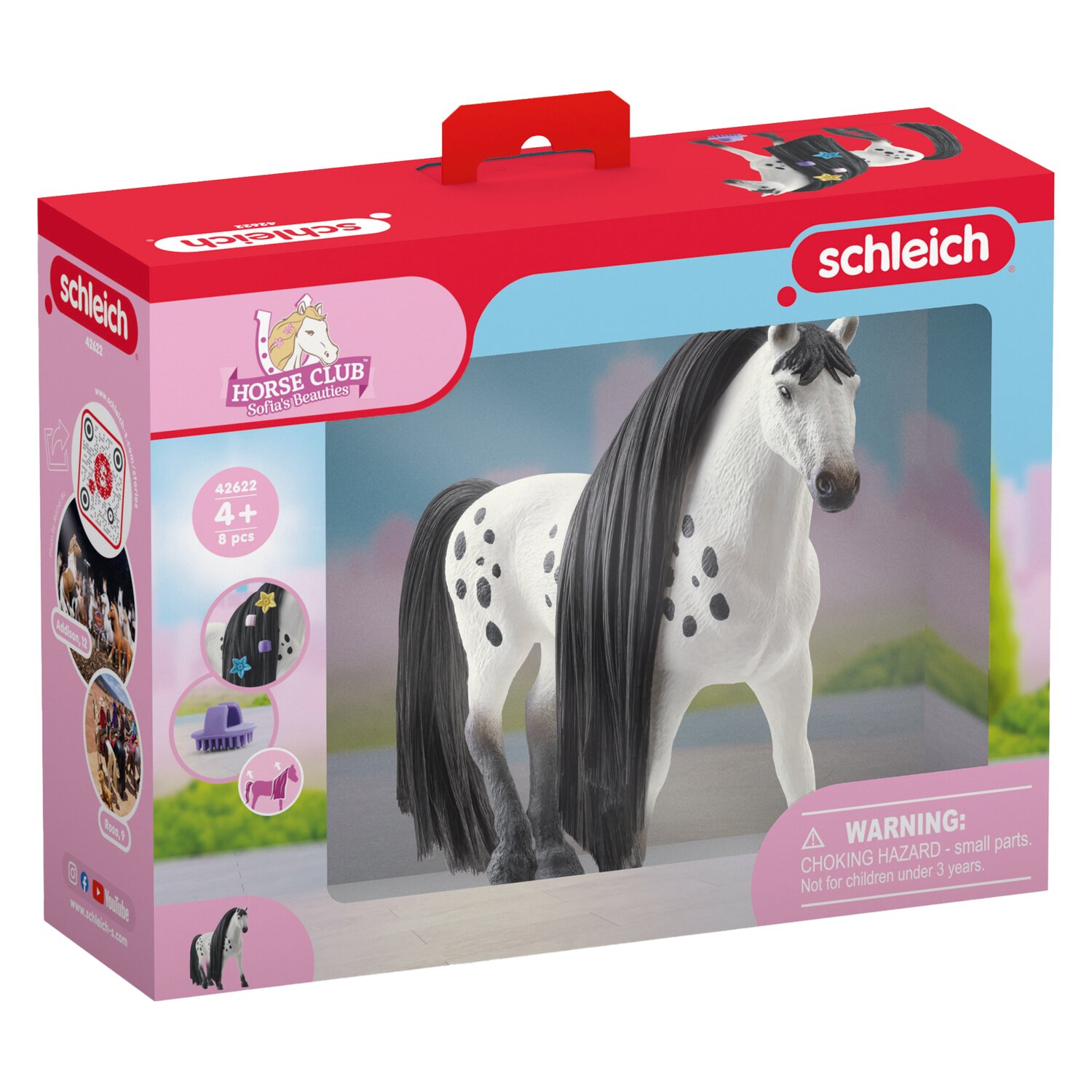 Schleich HORSE CLUB Sofia's Beauties - Beauty Horse Knabstrupper Hengst – Ansicht 3