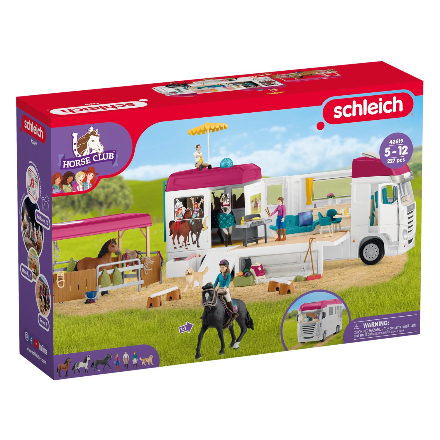 Schleich HORSE CLUB Pferdetransporter – Ansicht 2