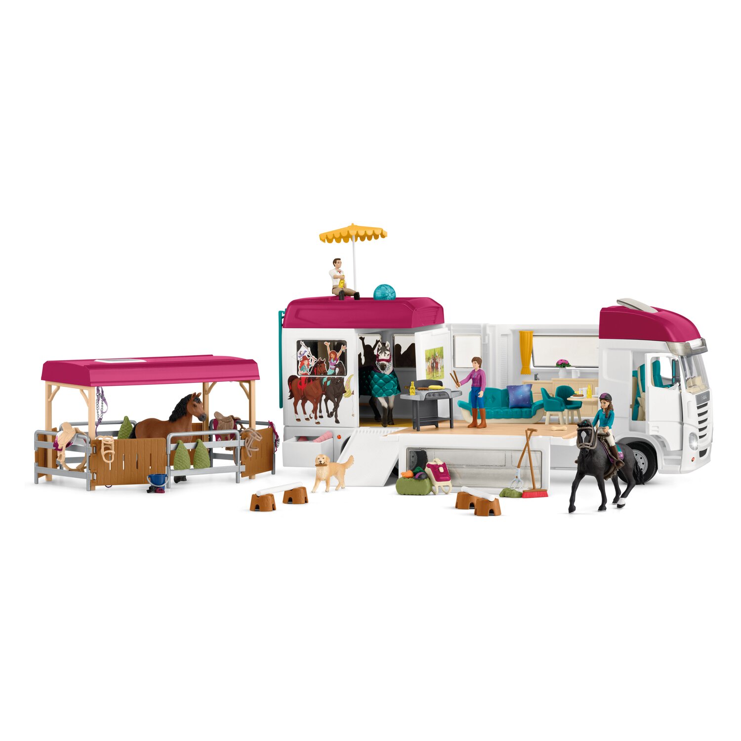 Schleich HORSE CLUB Pferdetransporter – Ansicht 1