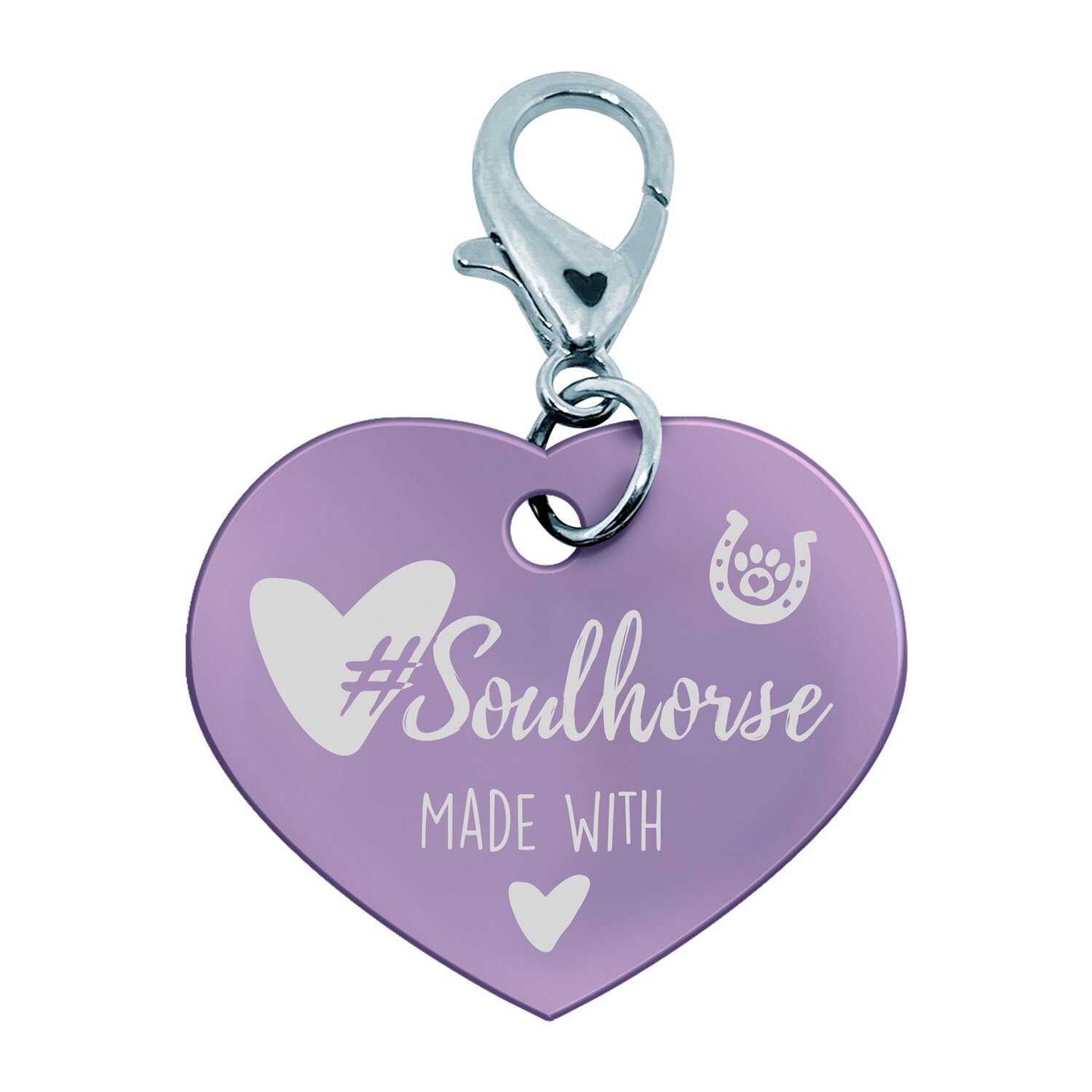 #Soulhorse Anhänger mit Karabiner – Ansicht 3