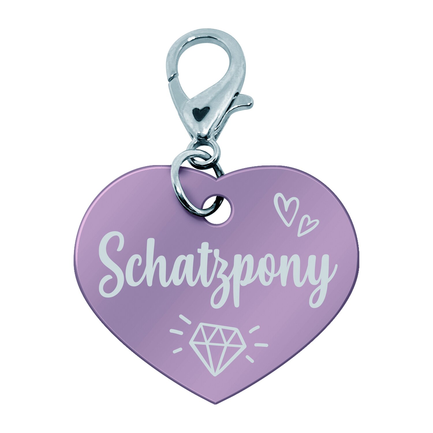 #Soulhorse Anhänger mit Karabiner – Ansicht 1