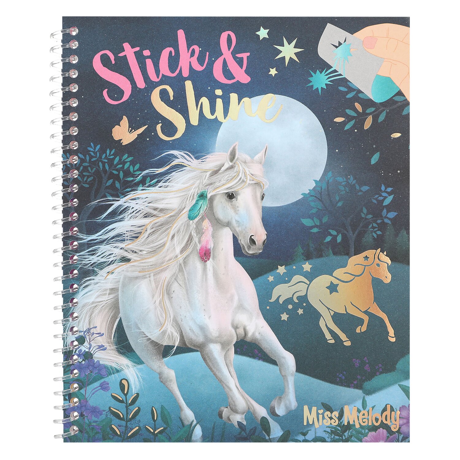 Miss Melody Malbuch Stick & Shine &ndash; Ansicht 1