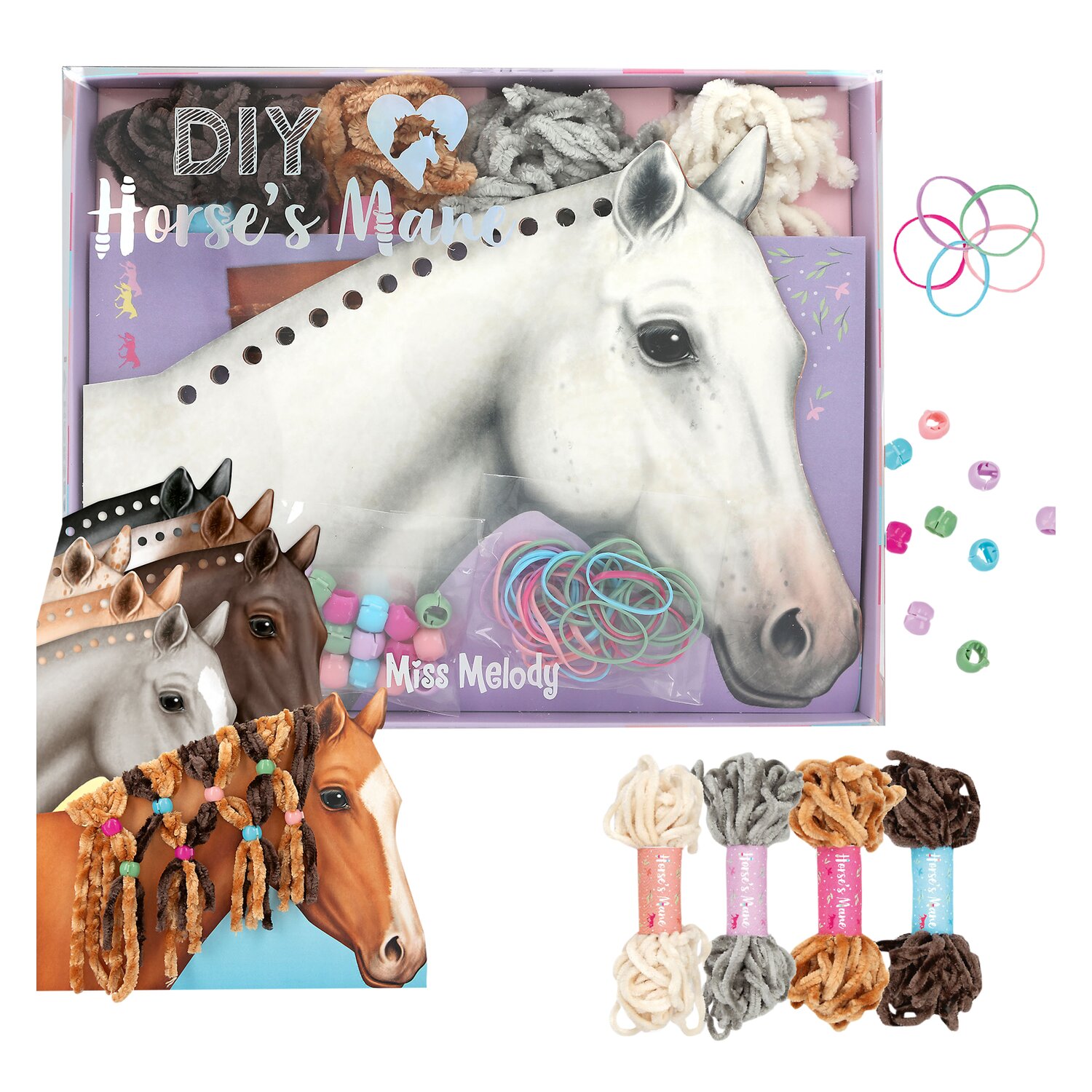 Miss Melody Flecht-Set Horse Mane – Ansicht 2