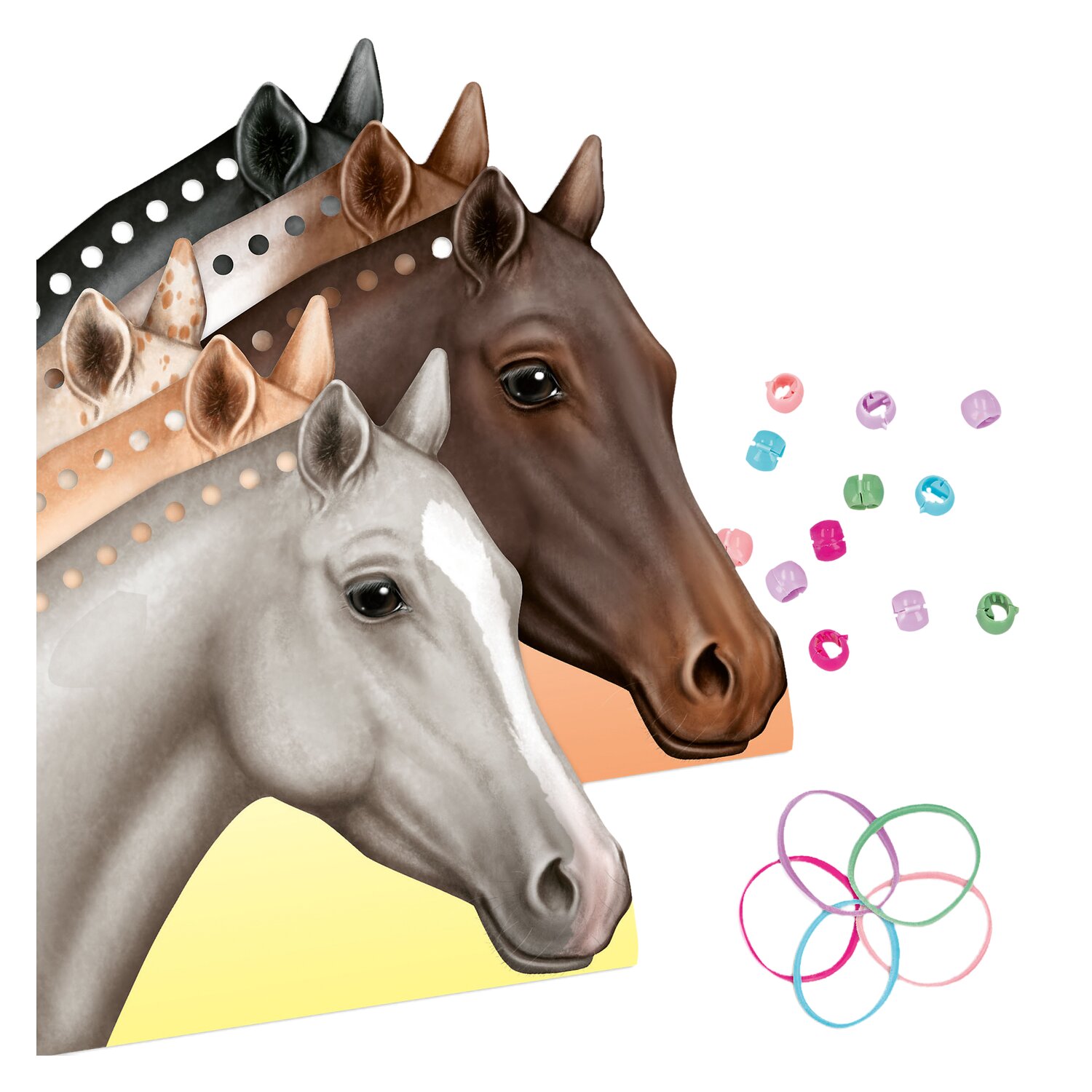 Miss Melody Flecht-Set Horse Mane – Ansicht 4
