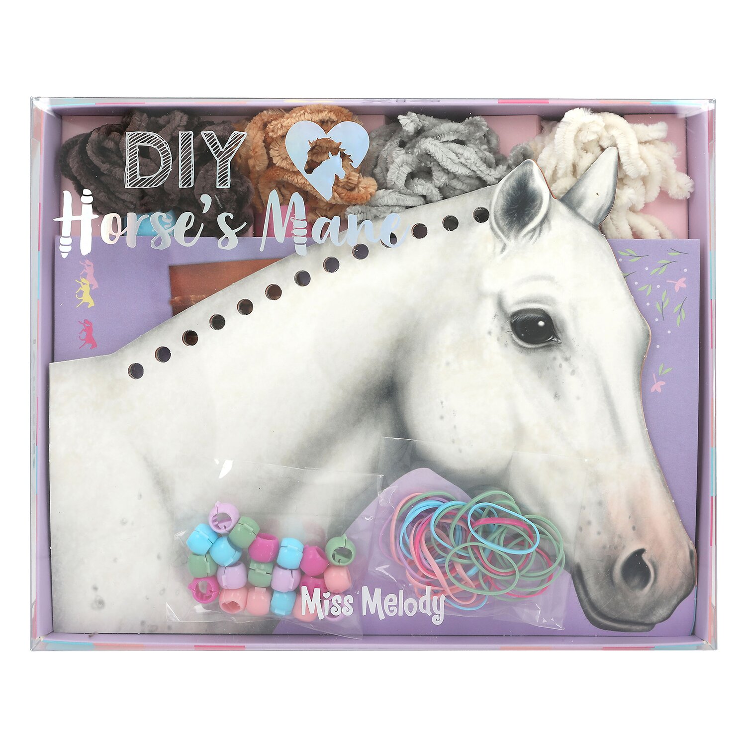Miss Melody Flecht-Set Horse Mane – Ansicht 1