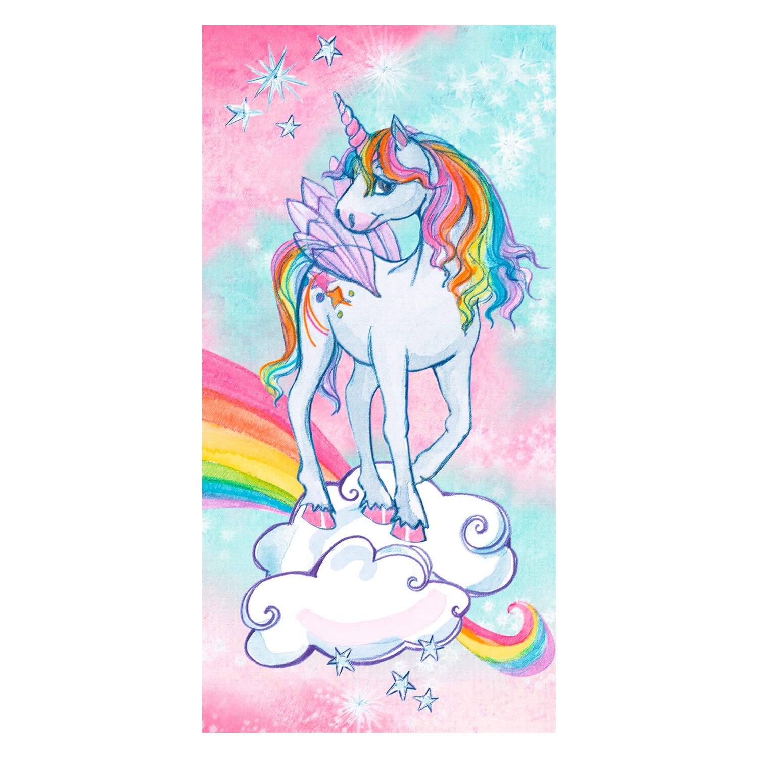 DIE SPIEGELBURG Zauberhandtuch Einhorn-Paradies – Ansicht 2