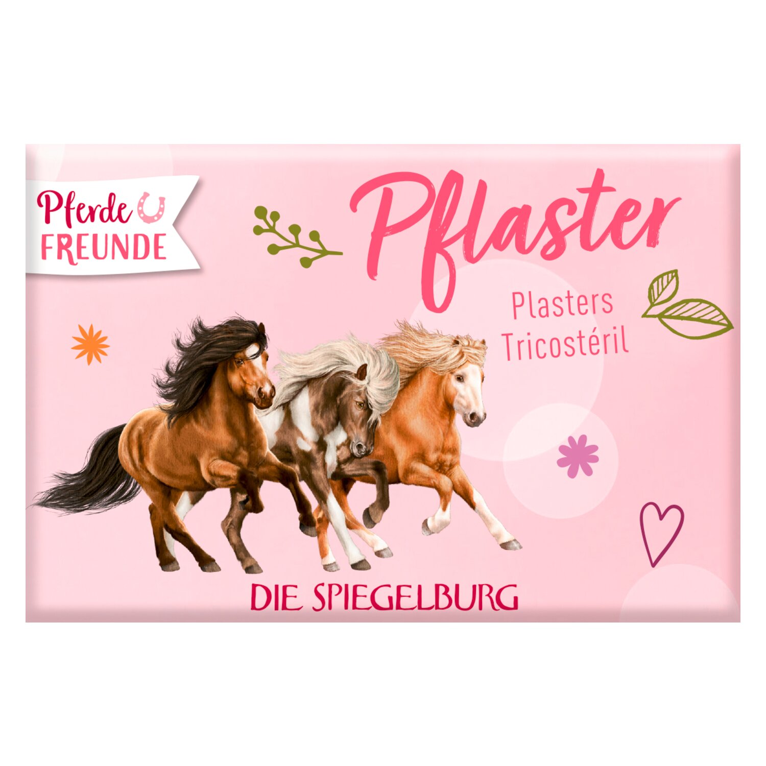 DIE SPIEGELBURG Pflasterstrips Pferdefreunde – Ansicht 1