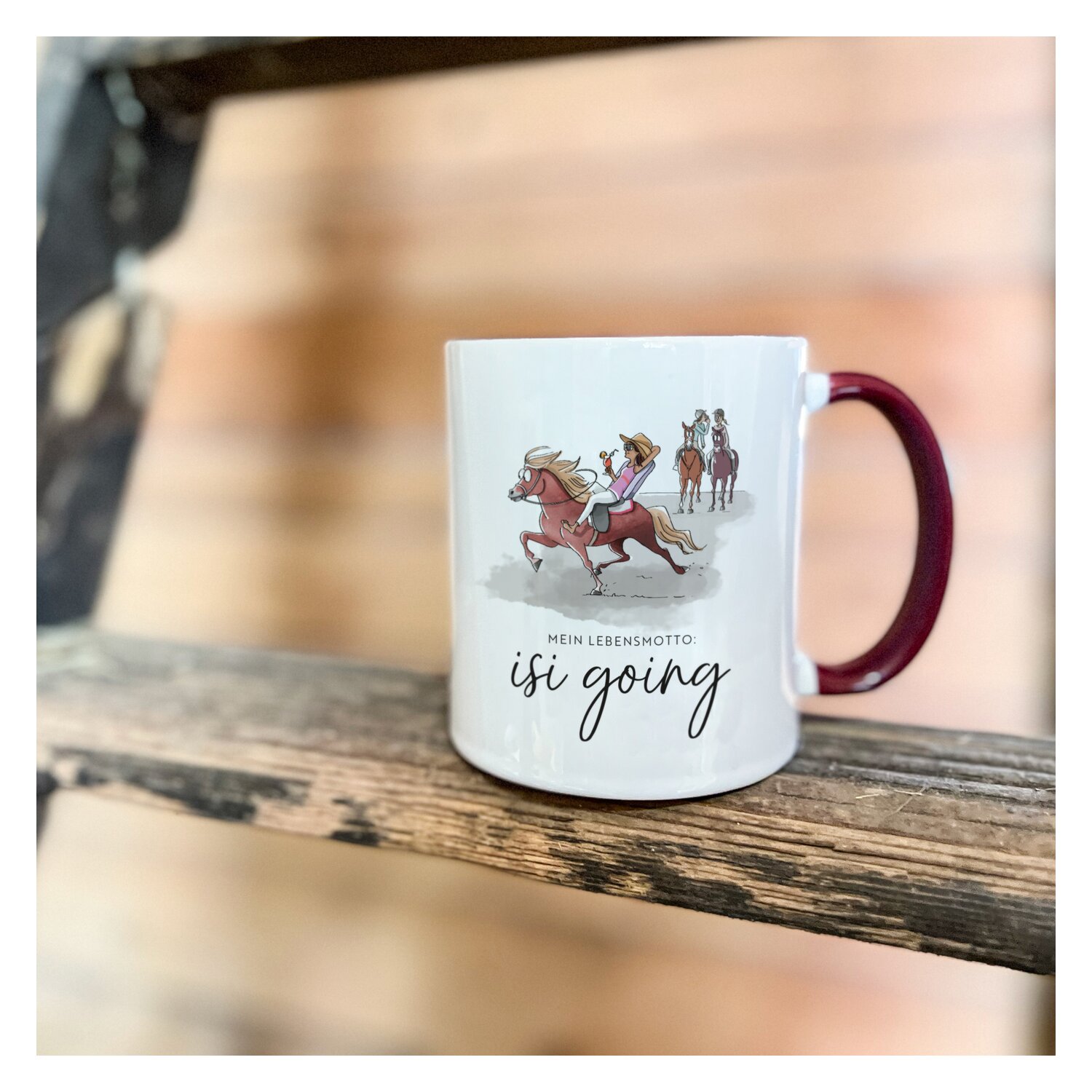 mrs. RIDE Keramiktasse &ndash; Ansicht 2