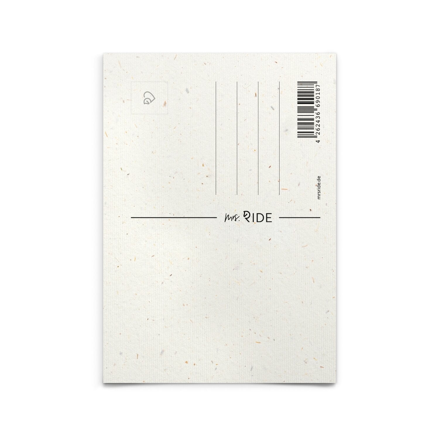 mrs. RIDE Strohpapier-Postkarten &ndash; Ansicht 3
