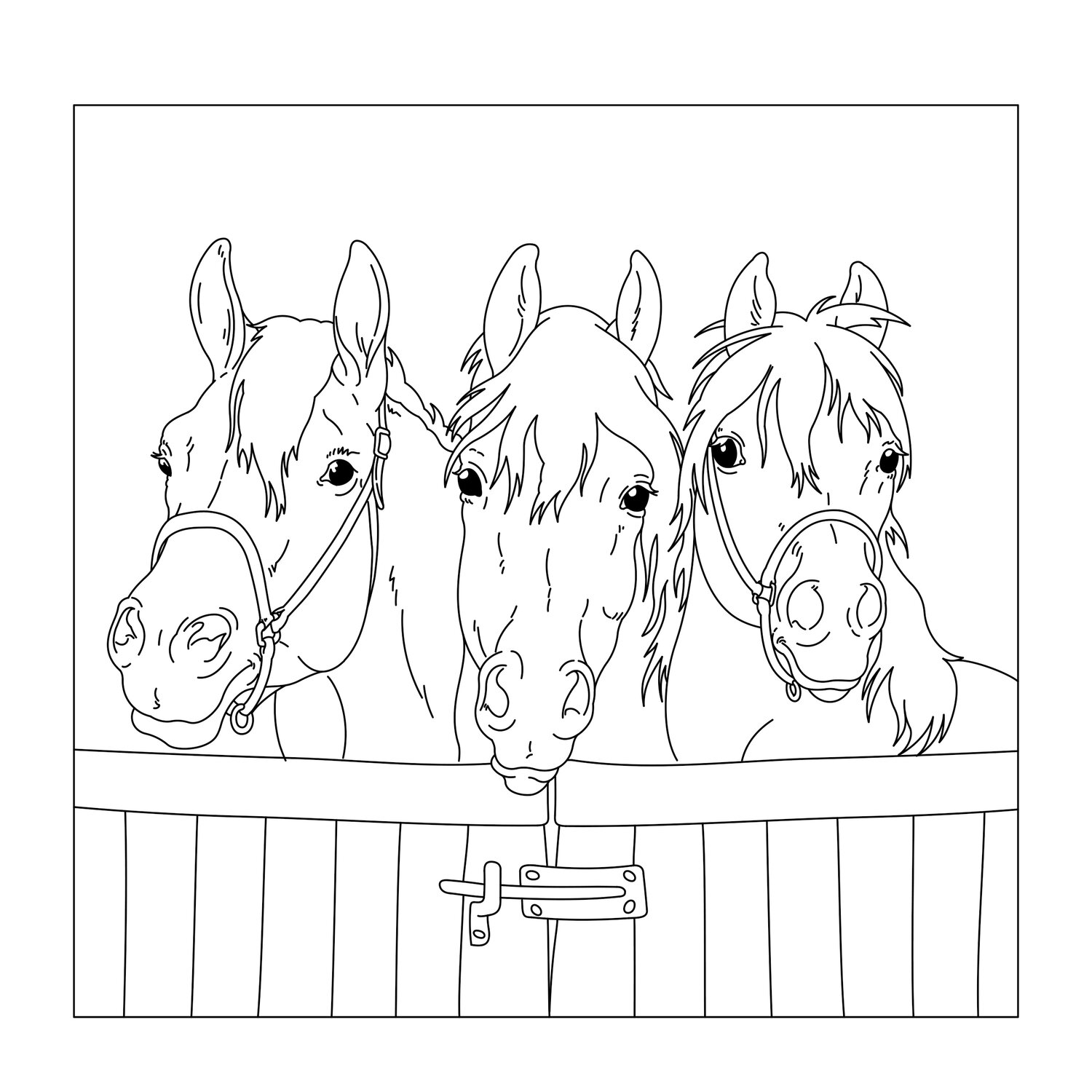 DIE SPIEGELBURG Mein superdicker Malblock Pferdefreunde – Ansicht 2