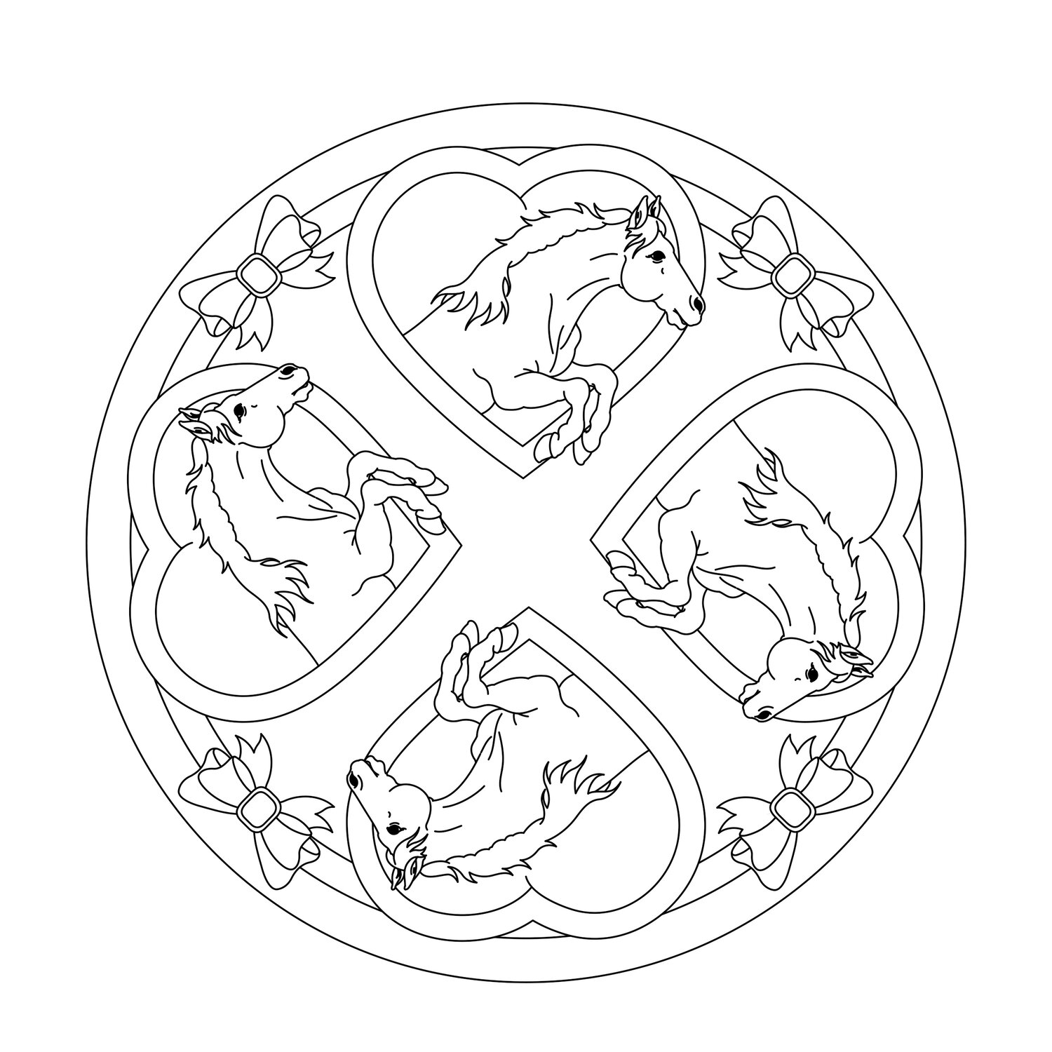 DIE SPIEGELBURG Mein superdicker Malblock Pferdefreunde – Ansicht 4