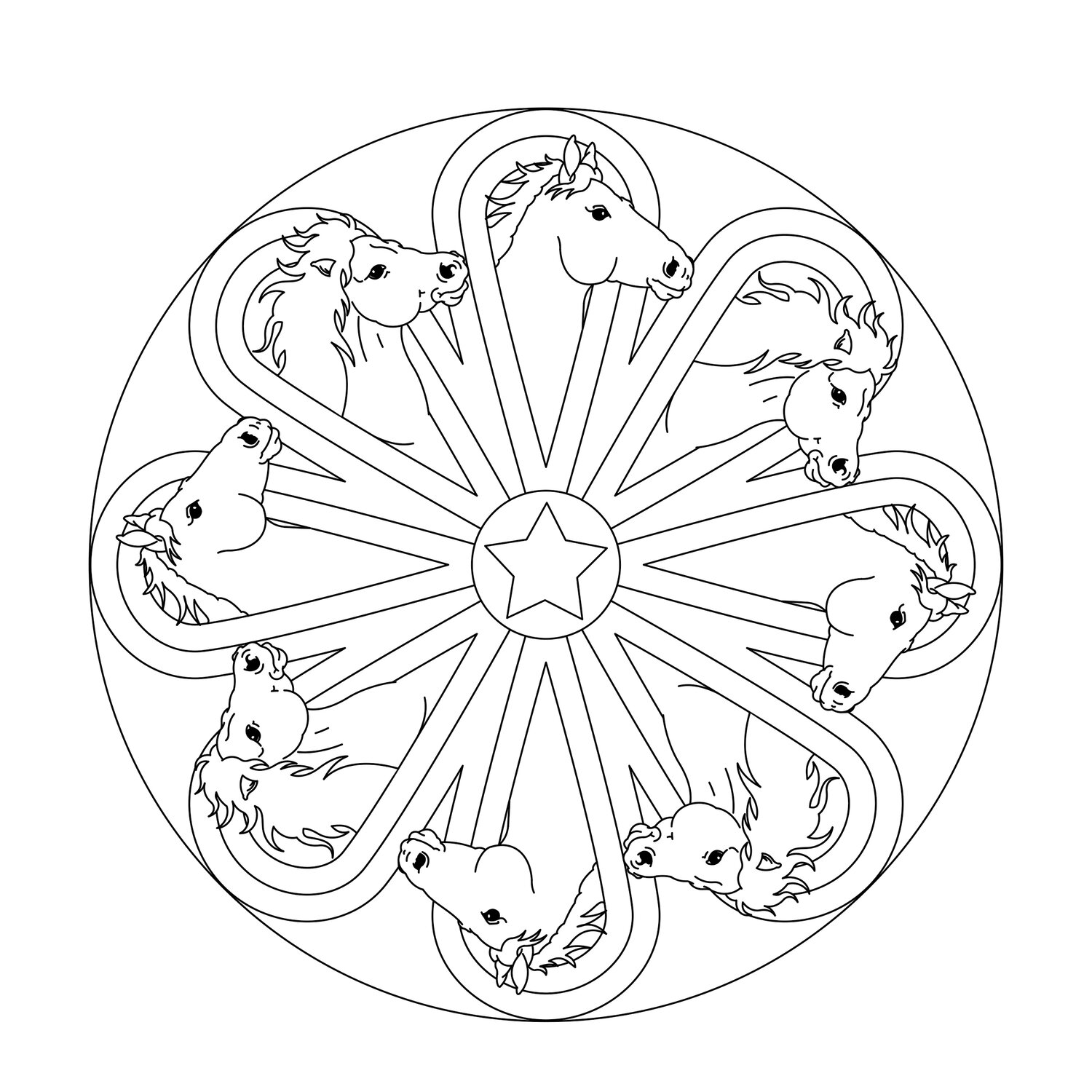 DIE SPIEGELBURG Mein superdicker Malblock Pferdefreunde – Ansicht 6