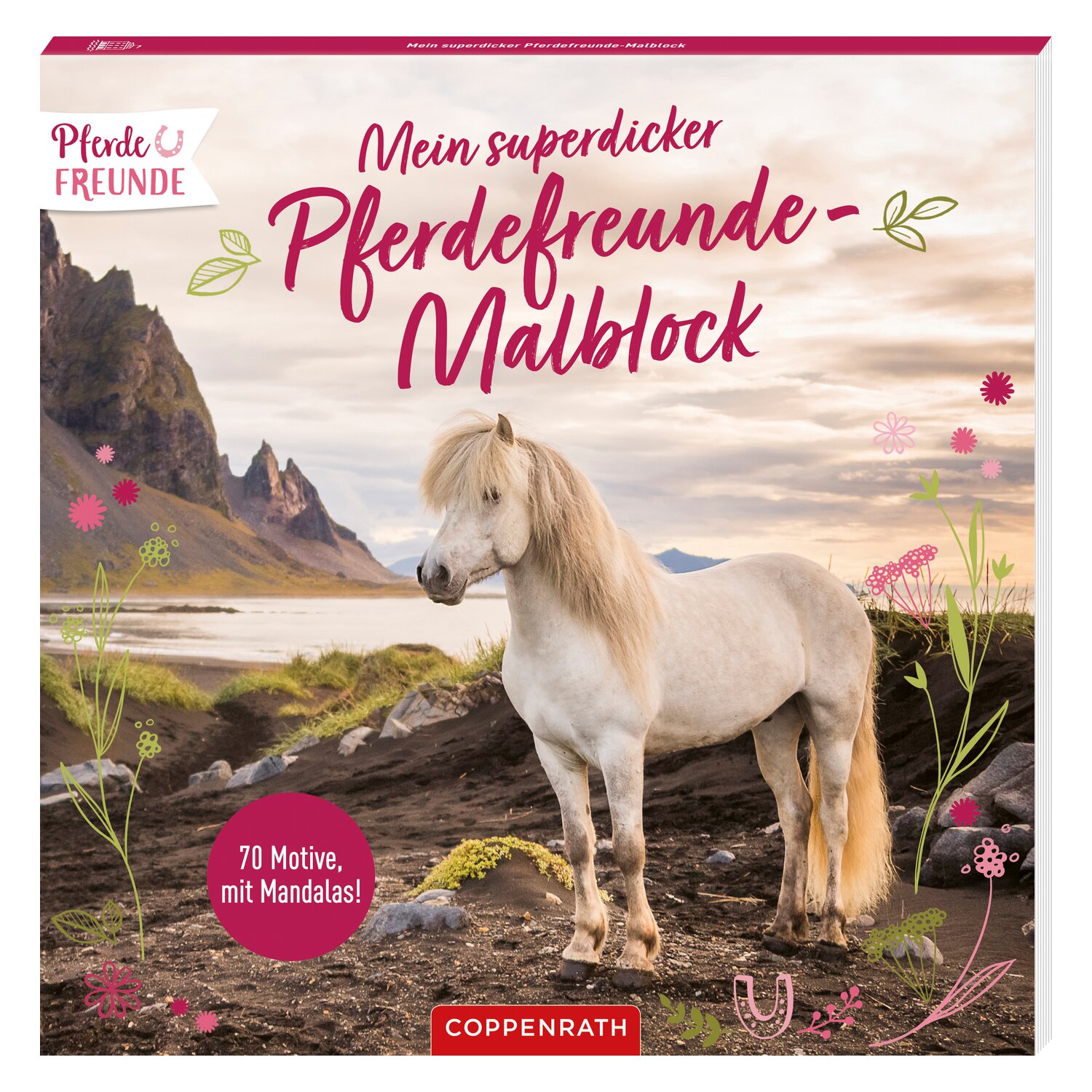 DIE SPIEGELBURG Mein superdicker Malblock Pferdefreunde – Ansicht 1