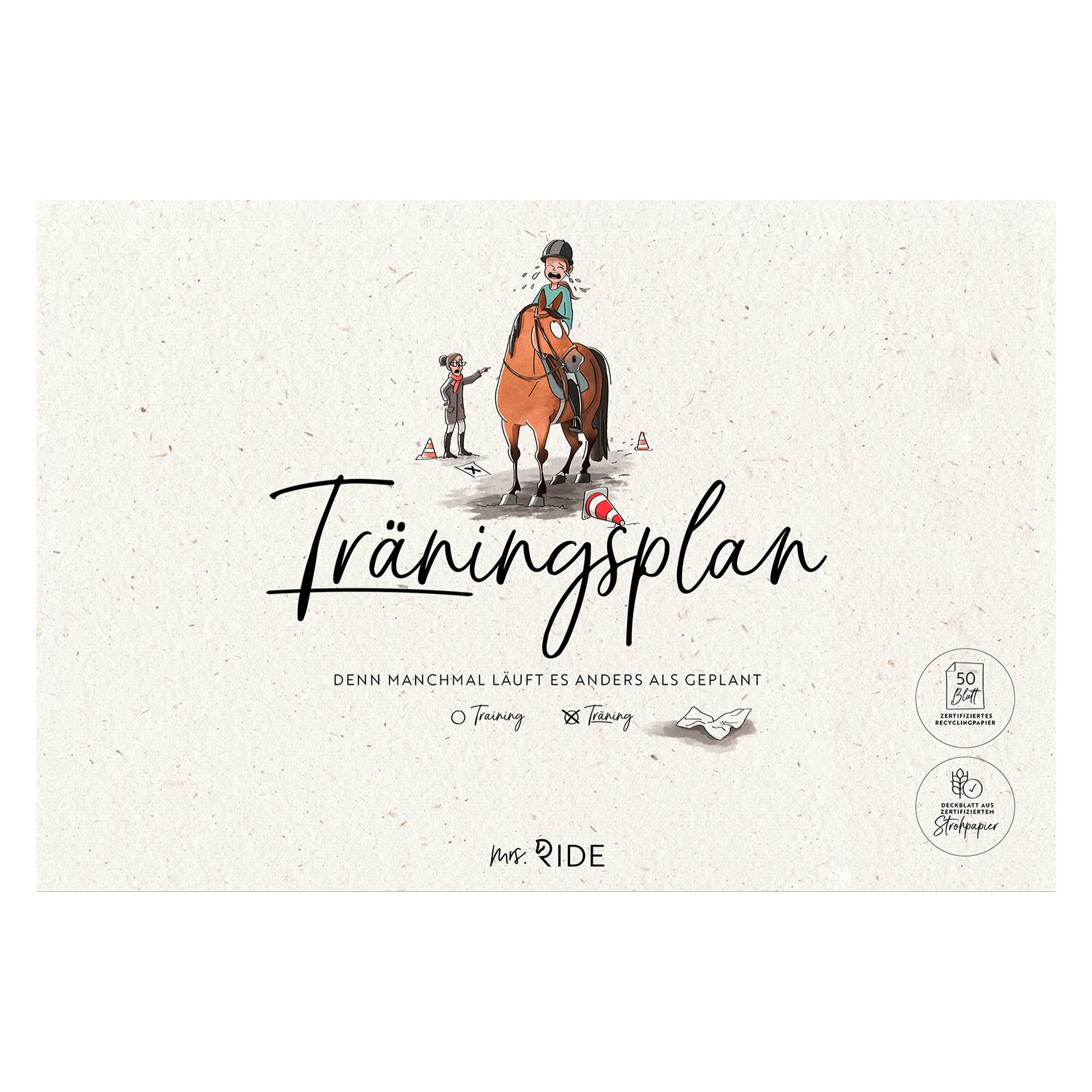 mrs. RIDE Trainingsplan &ndash; Ansicht 1