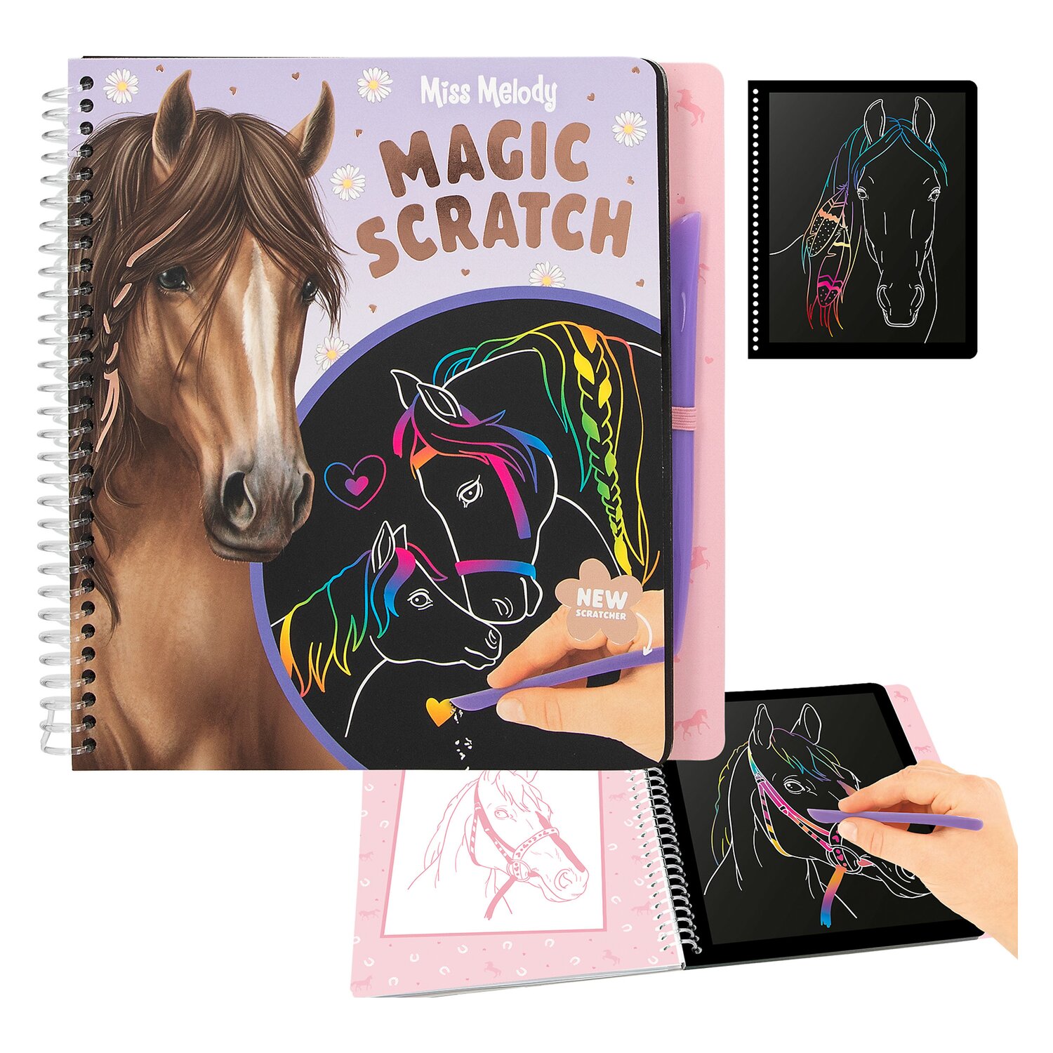 Miss Melody Magic Scratch Book – Ansicht 1