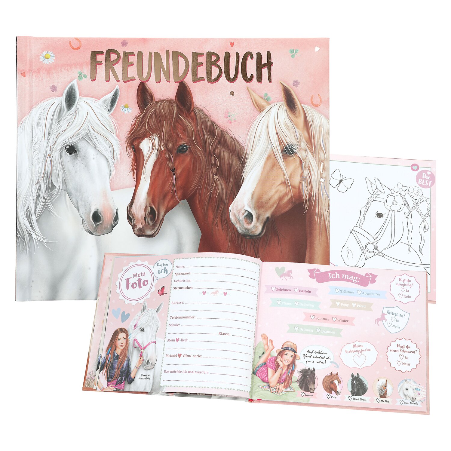 Miss Melody Freundebuch – Ansicht 1
