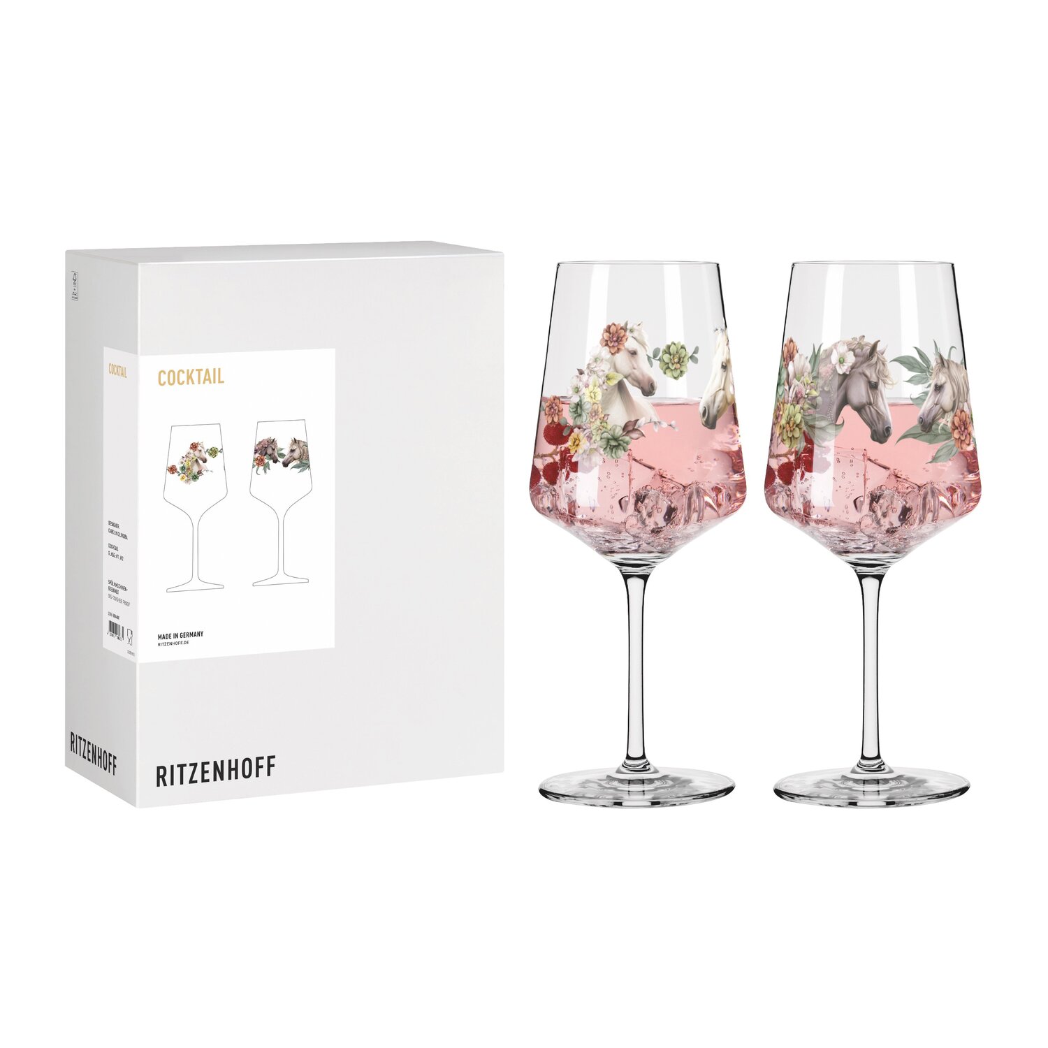 RITZENHOFF Cocktailglas Reitgold &ndash; Ansicht 2