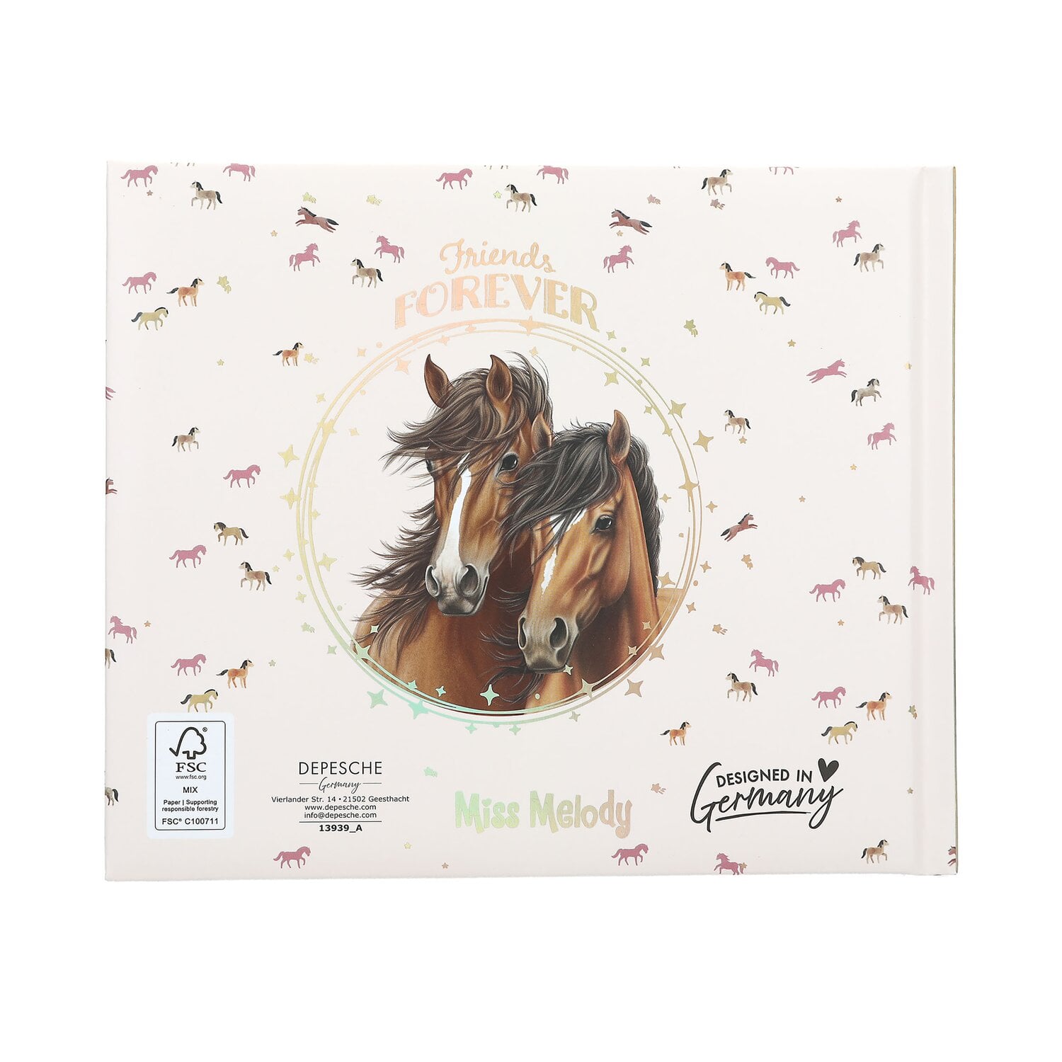 Miss Melody Freundebuch Motiv 2 &ndash; Ansicht 2