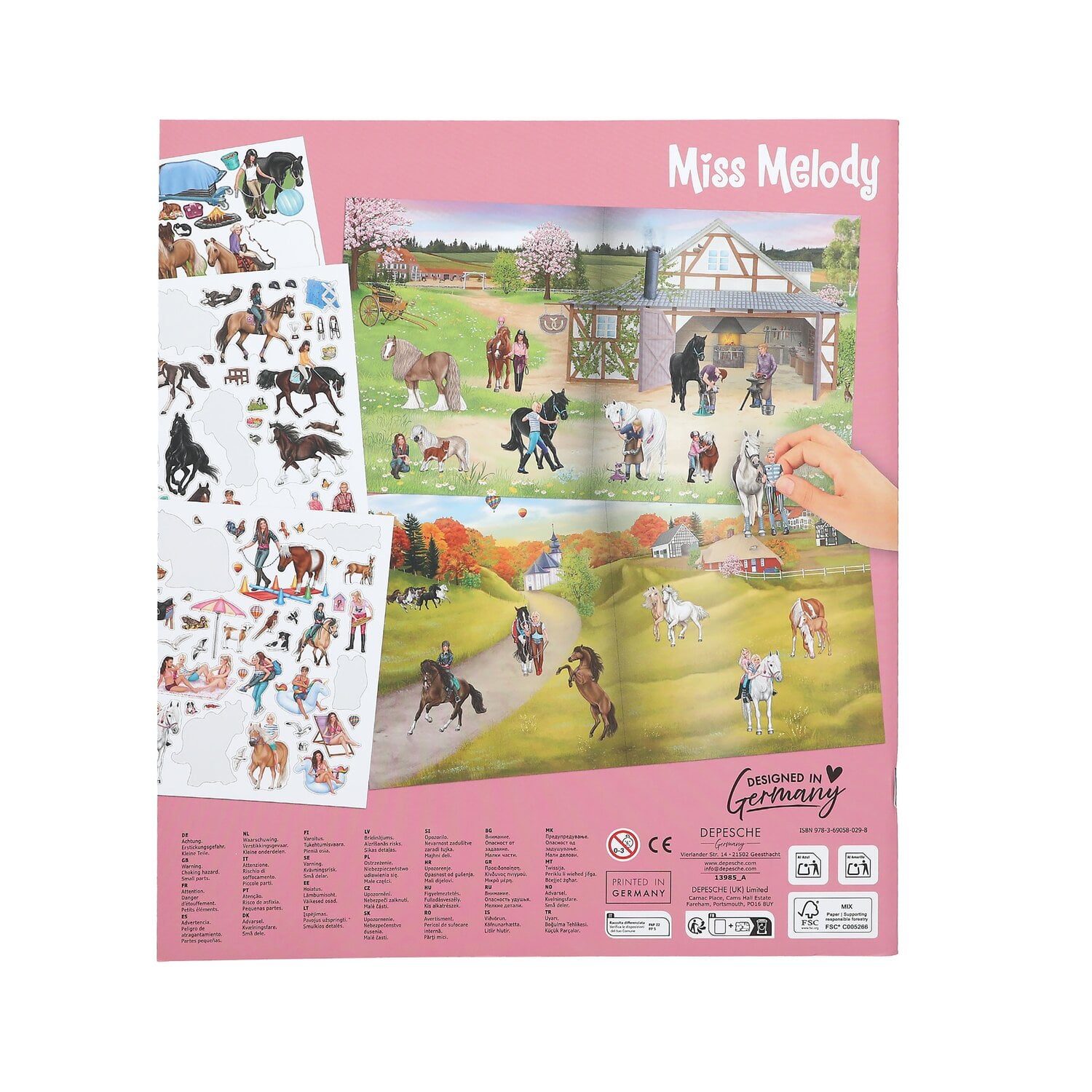 Miss Melody Stickerworld &ndash; Ansicht 2