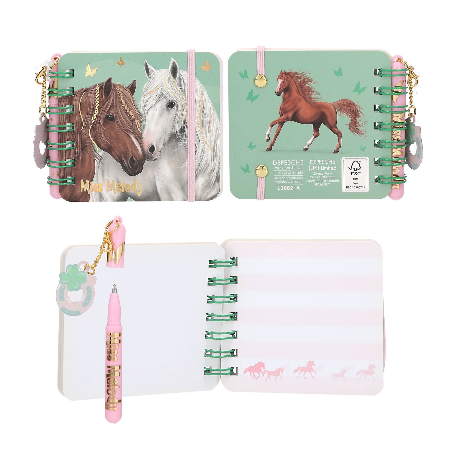 Miss Melody Notizbuchset &ndash; Ansicht 2
