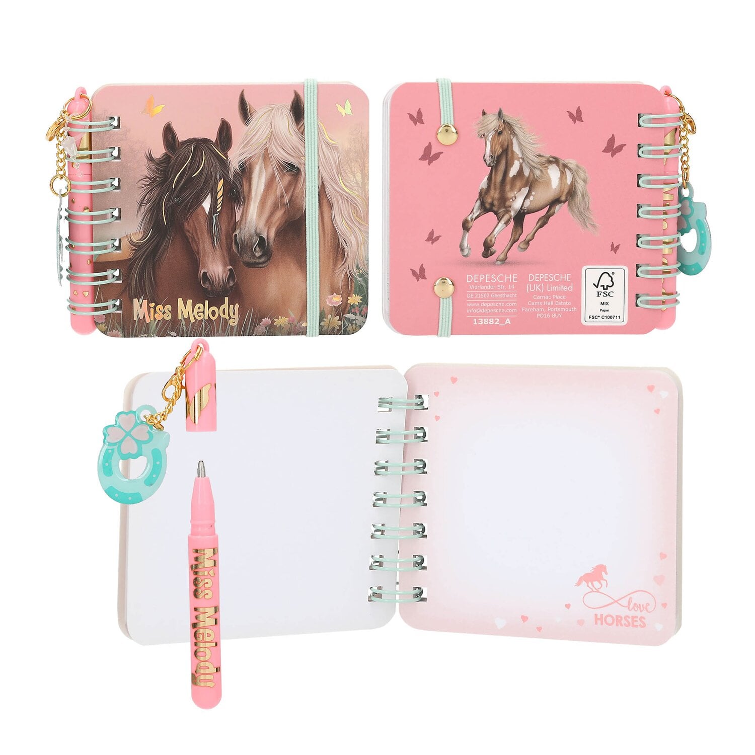 Miss Melody Notizbuchset &ndash; Ansicht 3