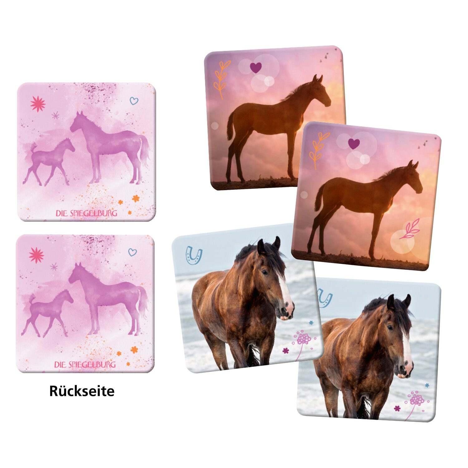 DIE SPIEGELBURG Memo Pferdefreunde – Ansicht 2