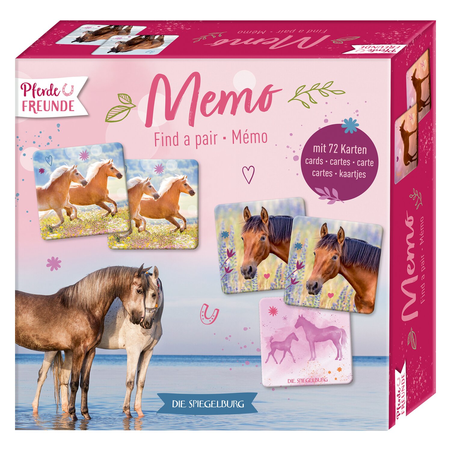 DIE SPIEGELBURG Memo Pferdefreunde – Ansicht 1