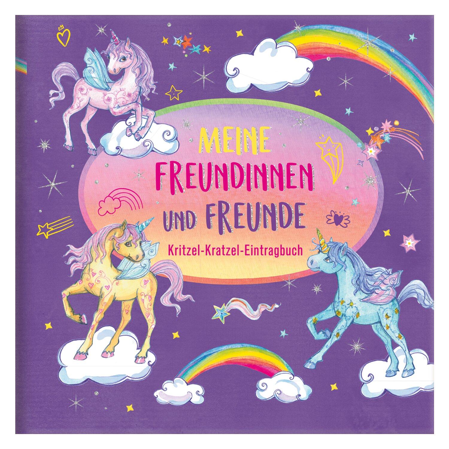 DIE SPIEGELBURG Freundebuch Einhorn-Paradies – Ansicht 1