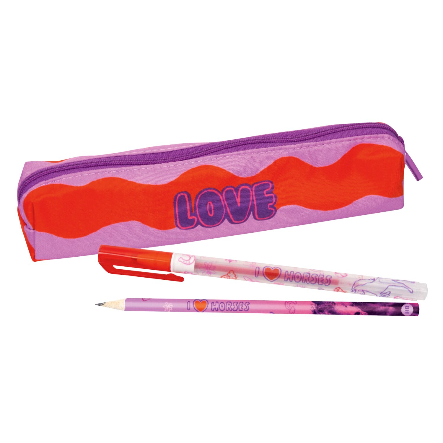 DIE SPIEGELBURG Schreibset I LOVE HORSES – Ansicht 2
