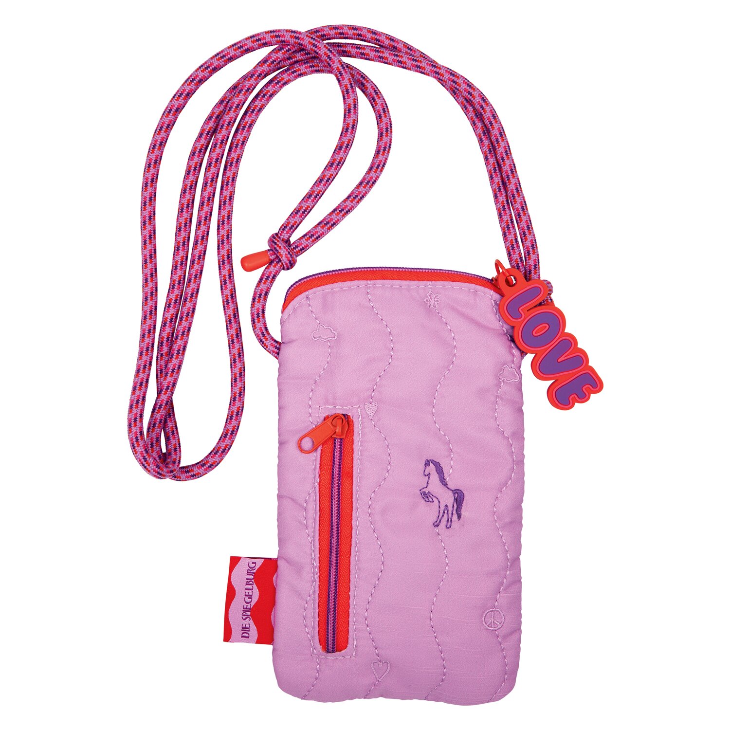 DIE SPIEGELBURG Handytasche I LOVE HORSES – Ansicht 2