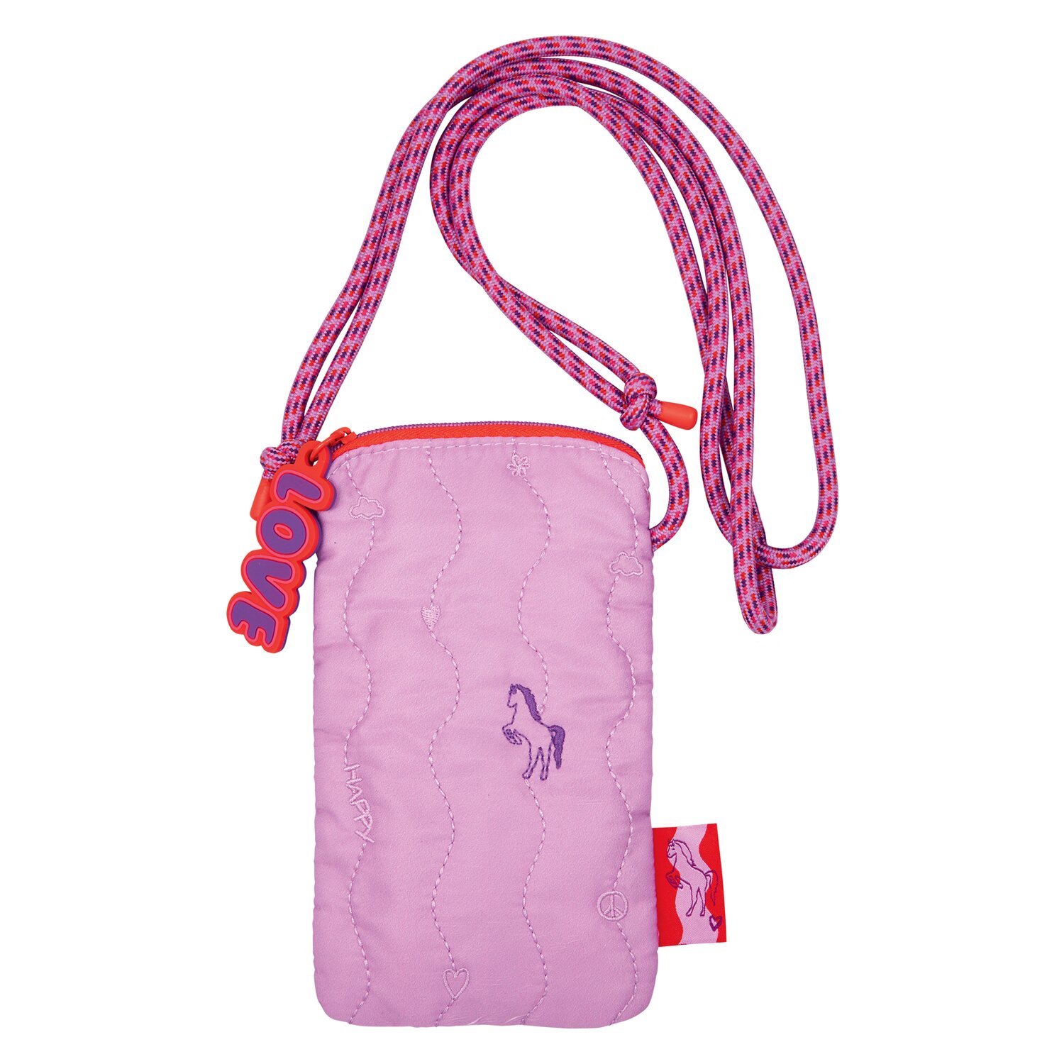 DIE SPIEGELBURG Handytasche I LOVE HORSES – Ansicht 1