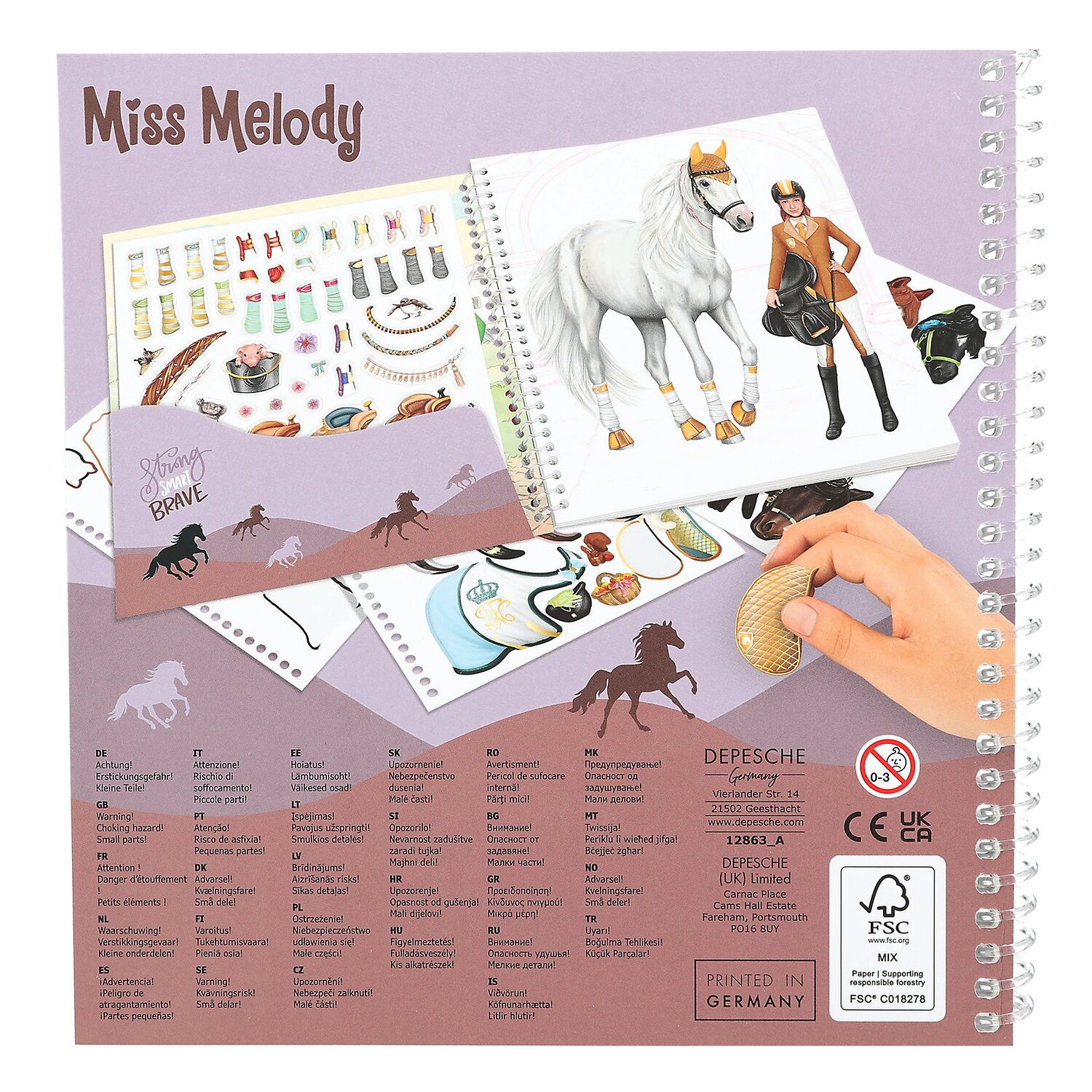 Miss Melody Malbuch DRESS ME Up – Ansicht 4