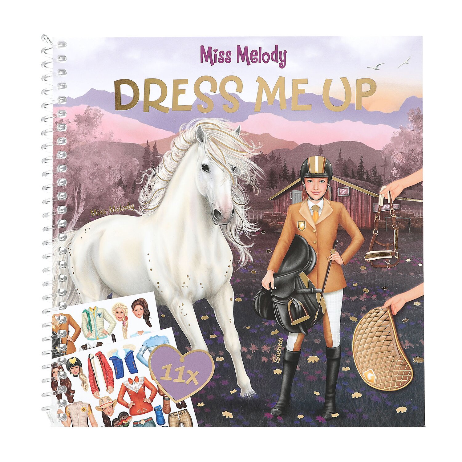 Miss Melody Malbuch DRESS ME Up – Ansicht 1