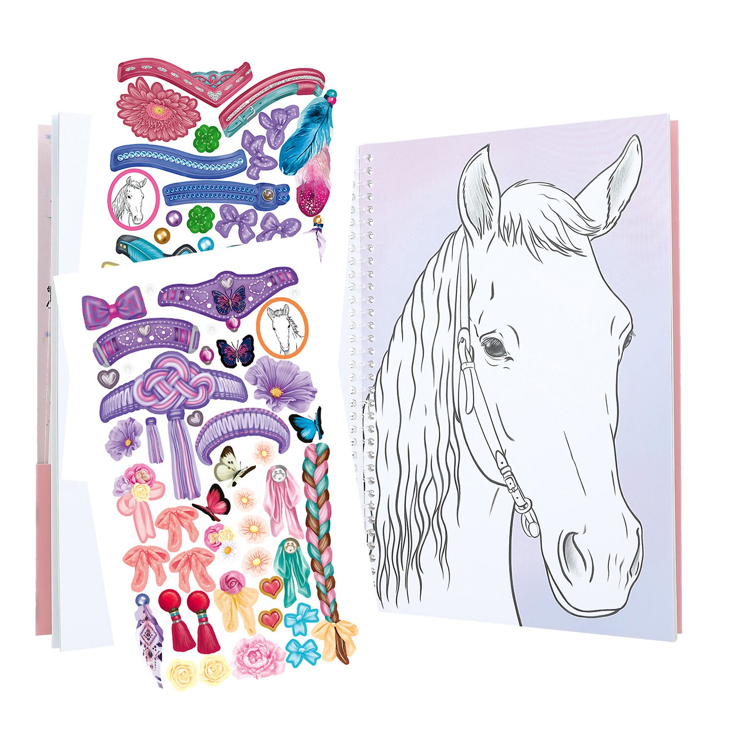 Miss Melody Kreativ-Buch Create your Horses Blaze – Ansicht 4