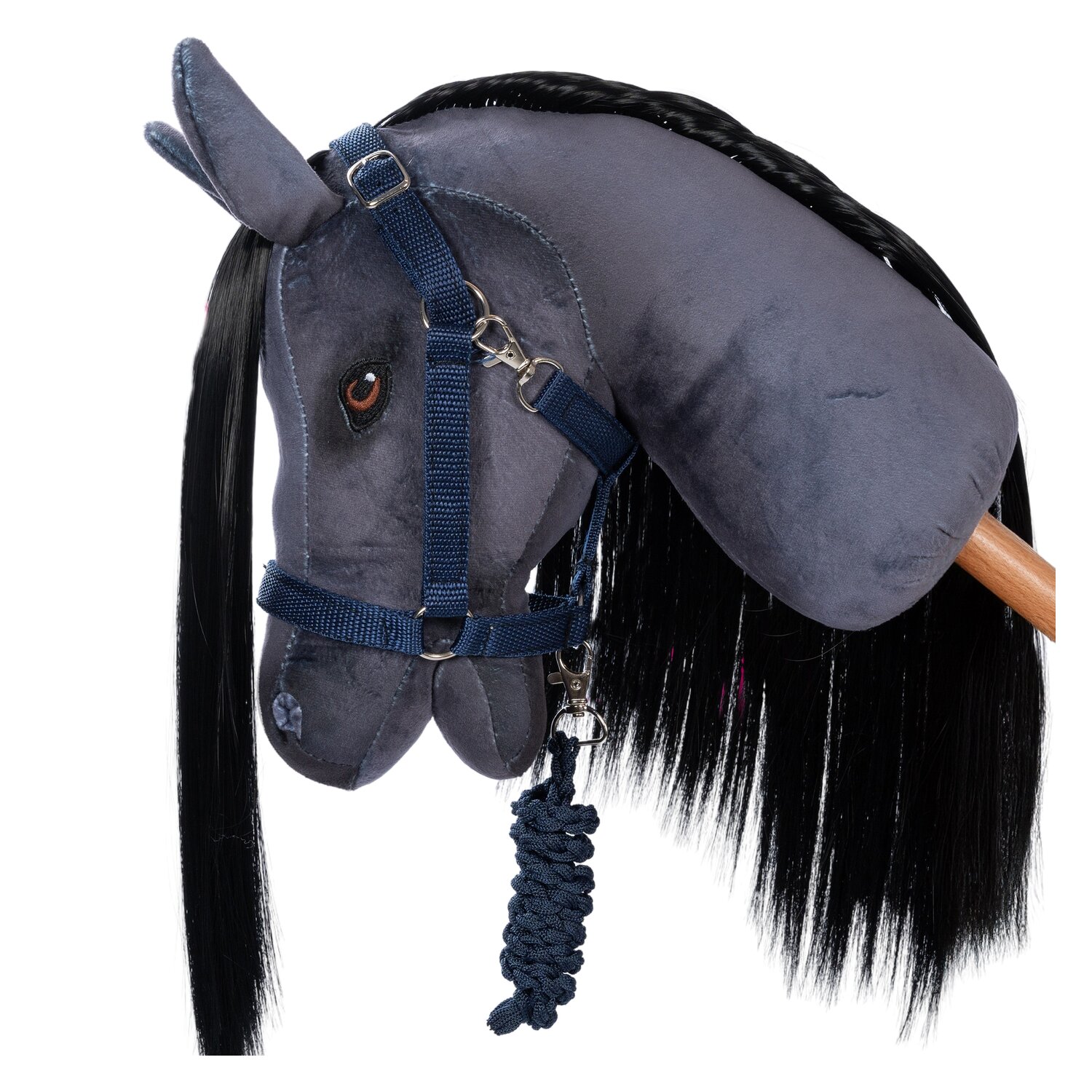 ASTRUP Hobby Horse Halfter mit Strick – Ansicht 1