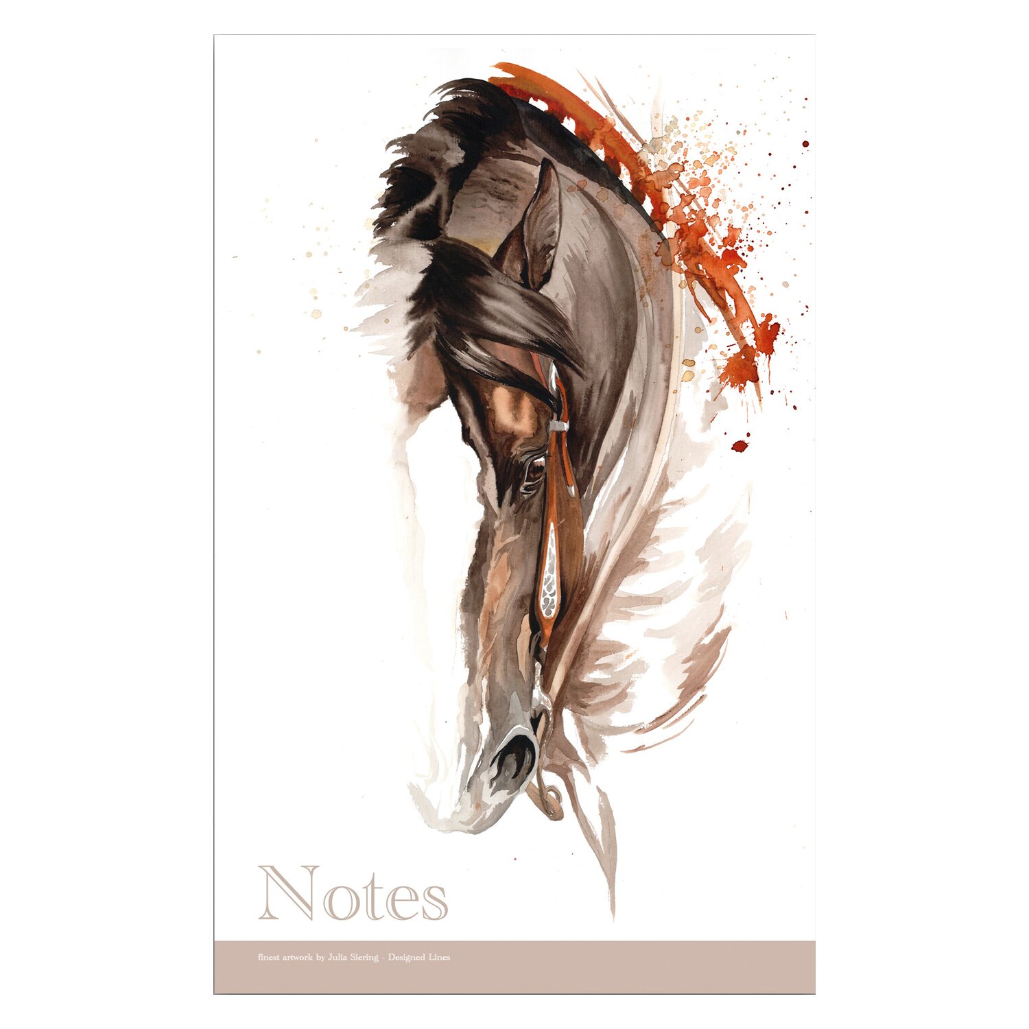 DESIGNED LINES Notizblock – Ansicht 1