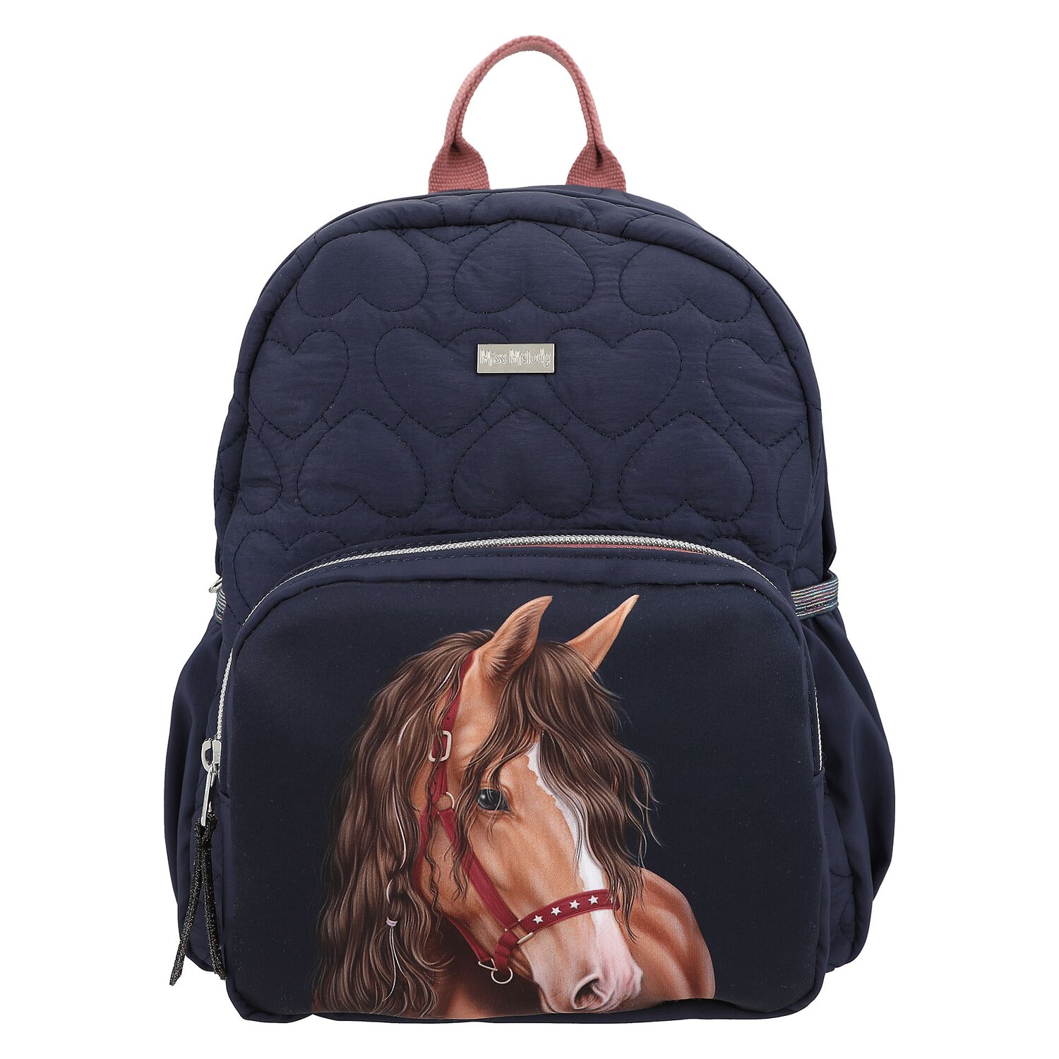 Miss Melody Rucksack mit Herzsteppung – Ansicht 2