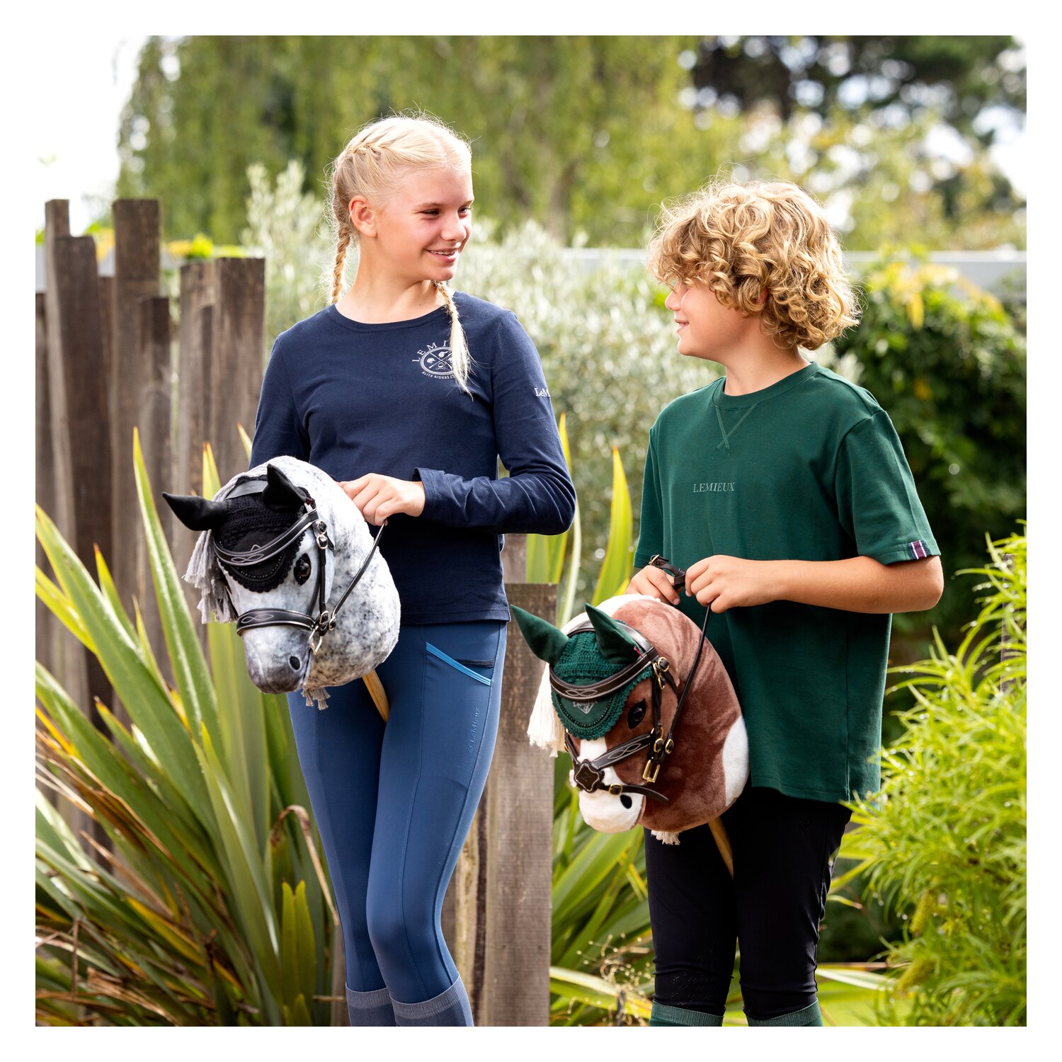 LeMieux Trensenzaum mexikanisch für Hobby Horse – Ansicht 3