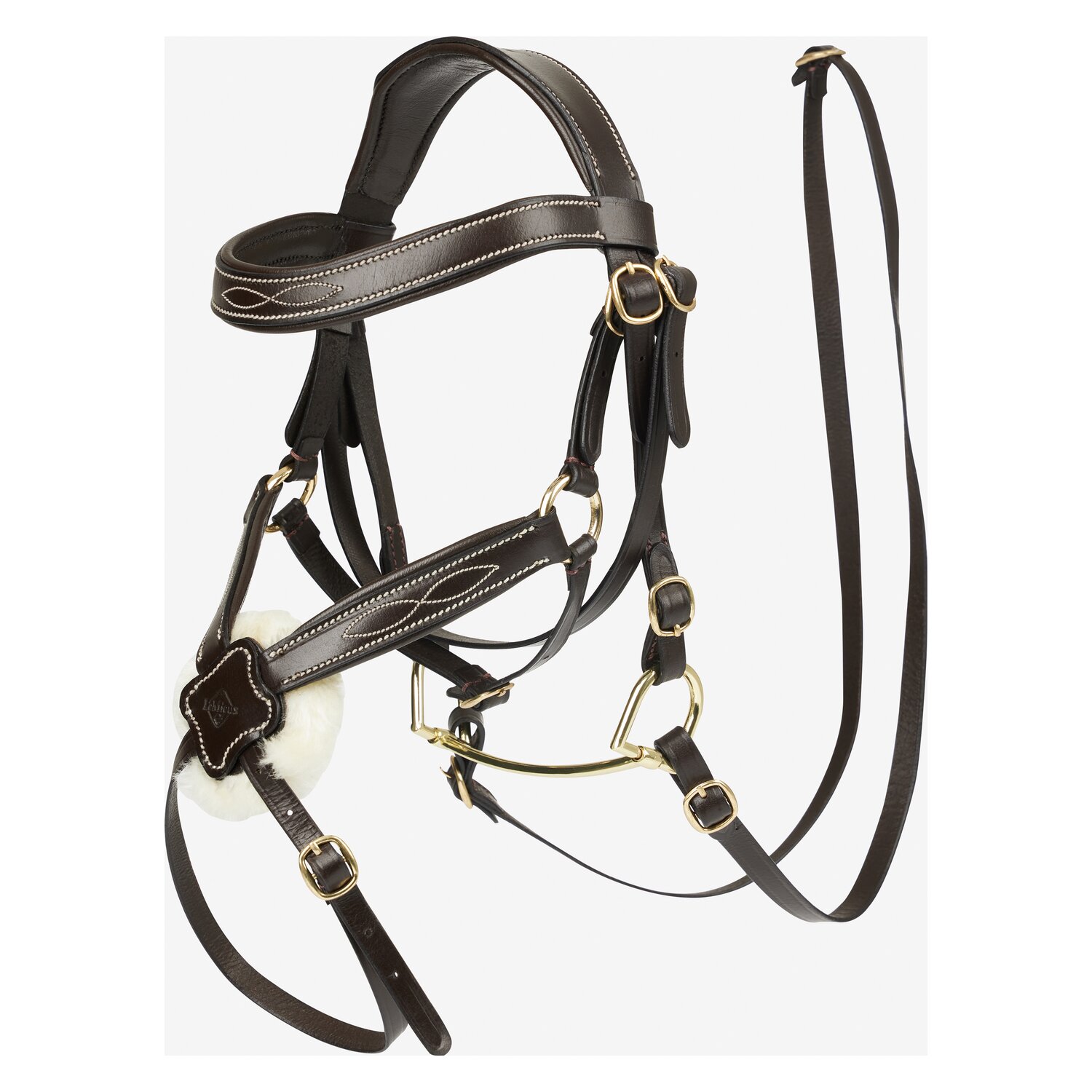 LeMieux Trensenzaum mexikanisch für Hobby Horse – Ansicht 1