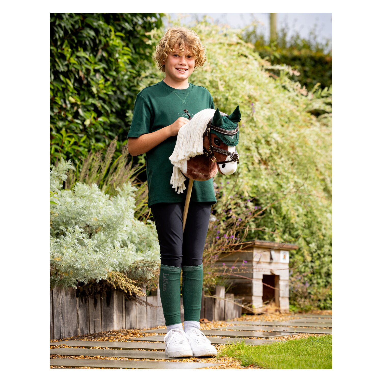 LeMieux Trensenzaum mexikanisch für Hobby Horse – Ansicht 2