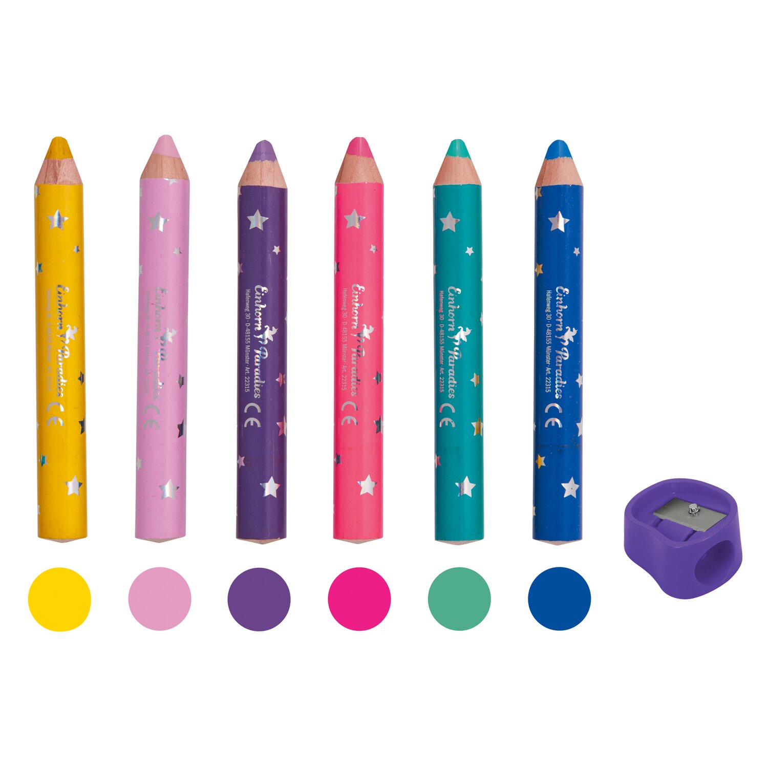 DIE SPIEGELBURG Dicke Buntstifte Einhorn-Paradies – Ansicht 2