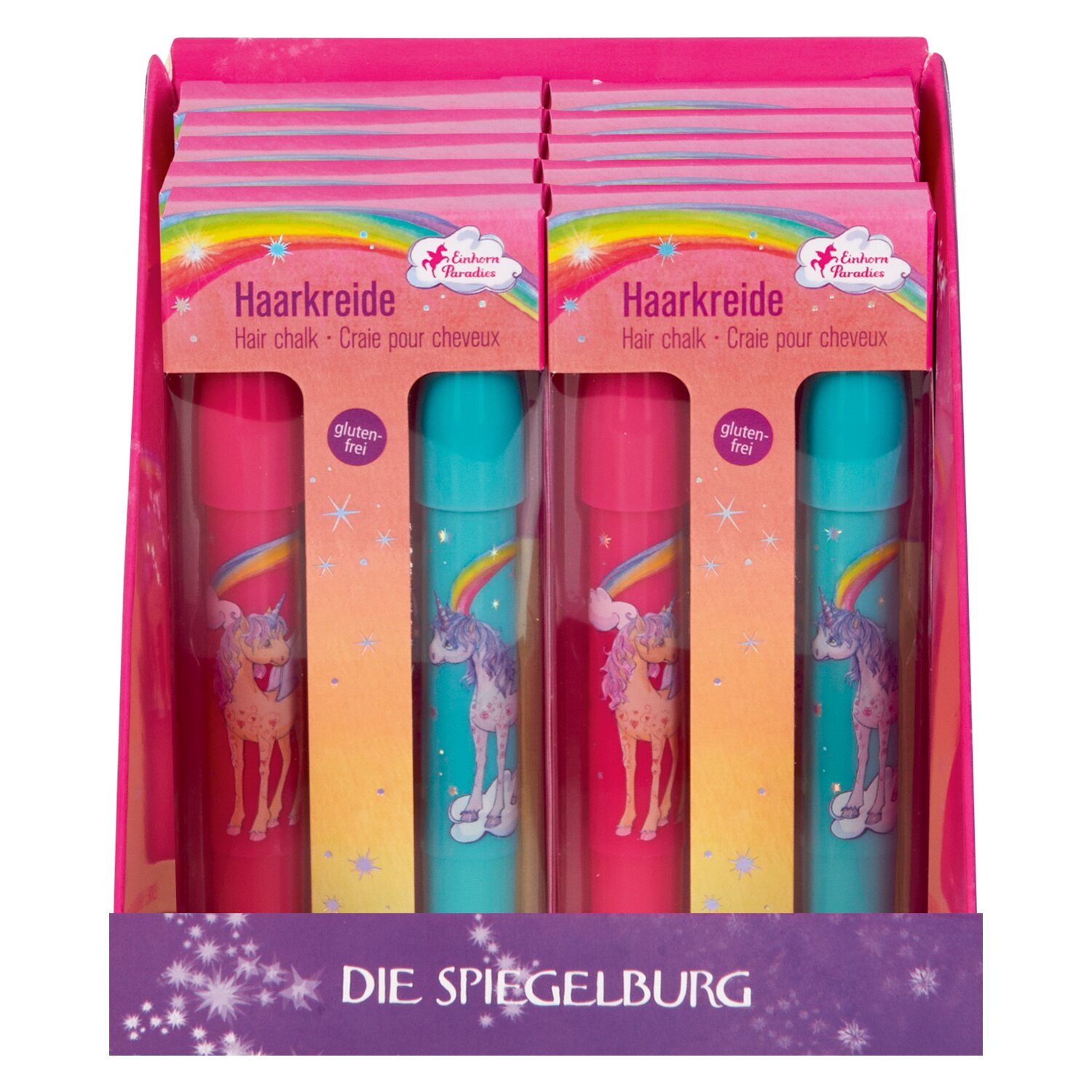 DIE SPIEGELBURG Haarkreide Einhorn-Paradies – Ansicht 3