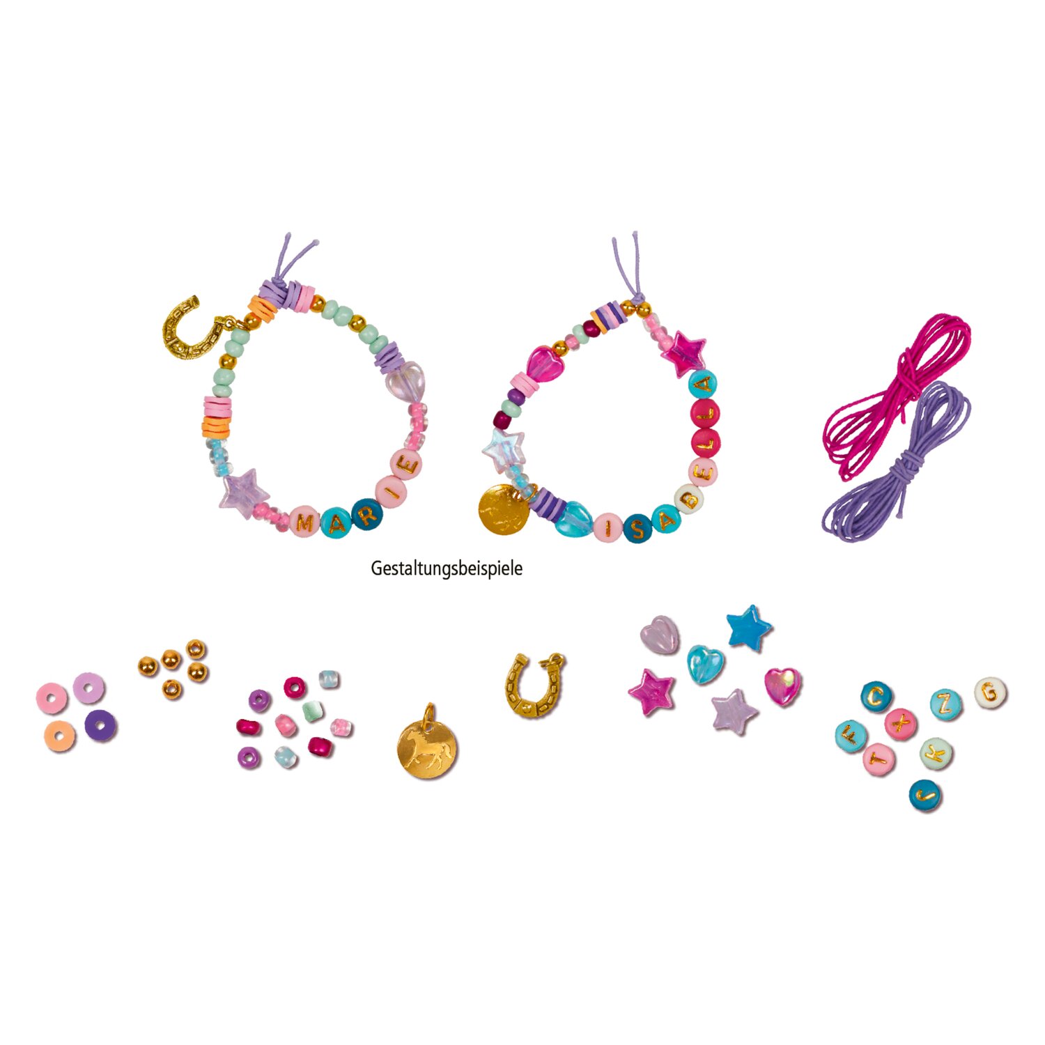 DIE SPIEGELBURG Perlenset Pferdefreunde – Ansicht 2