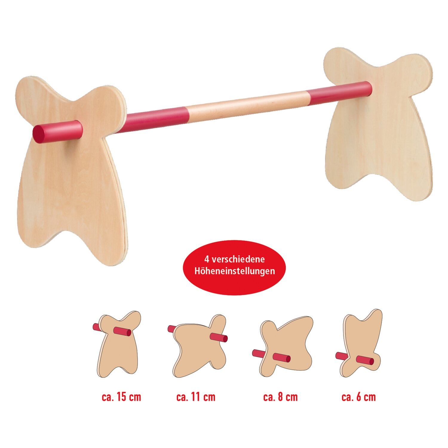 DIE SPIEGELBURG Holz-Hindernis Pferdefreunde – Ansicht 2